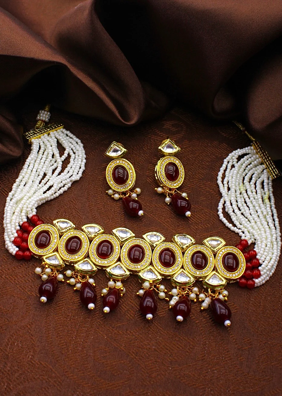 RAVISHING KUNDAN NECKLACE - Image 22