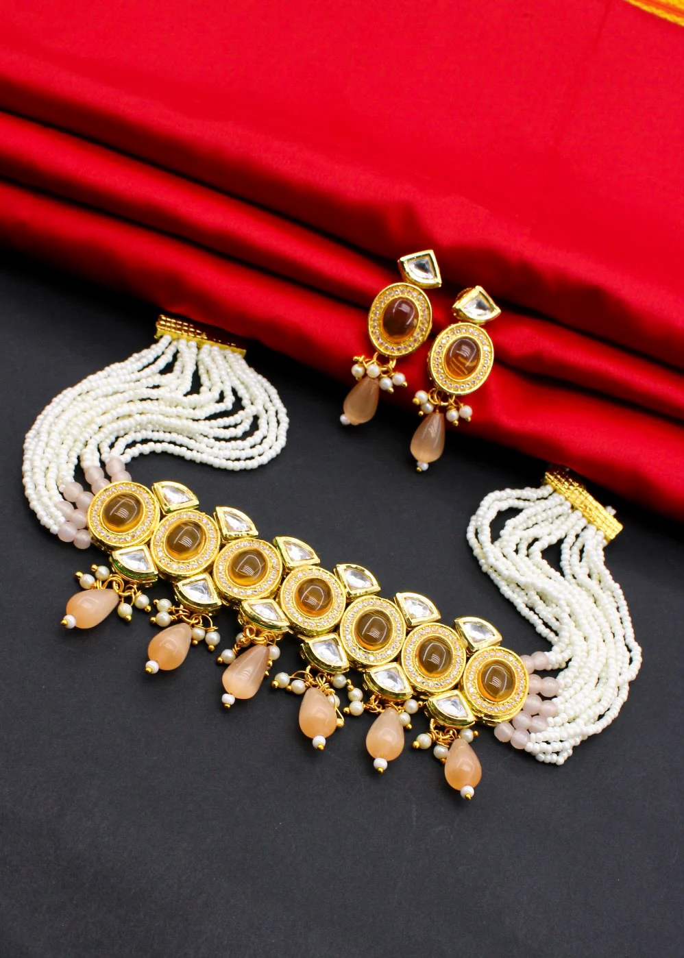 RAVISHING KUNDAN NECKLACE - Image 6