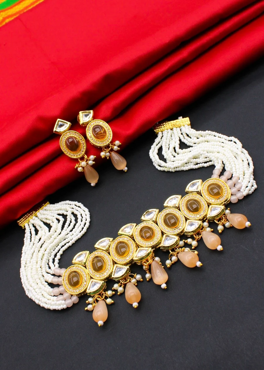 RAVISHING KUNDAN NECKLACE - Image 8