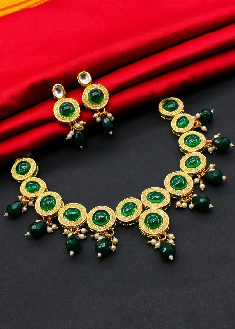 MULTI COLOUR STONE NECKLACE - Image 15