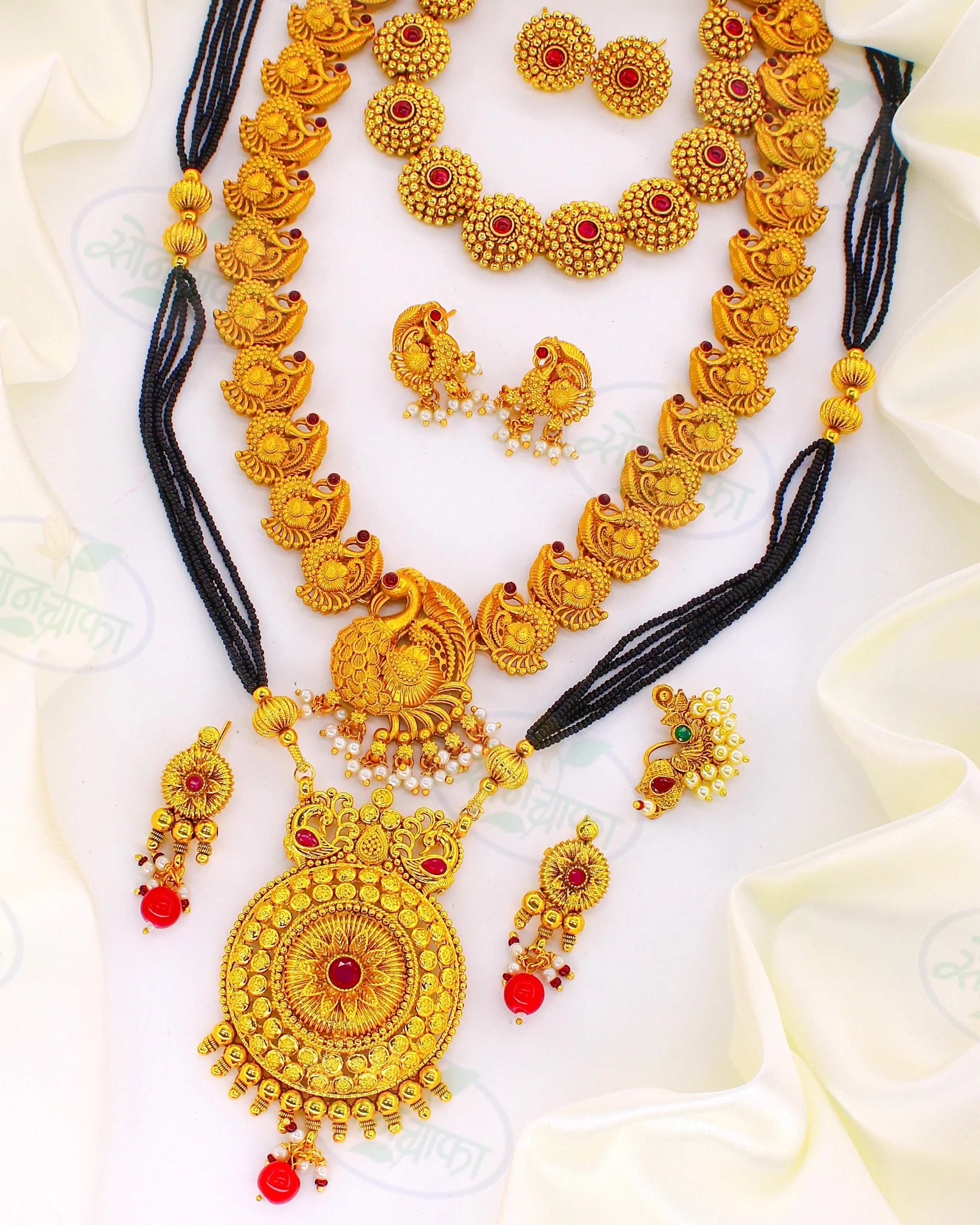 CLASSY PEACOCK COMBO SET - Image 4
