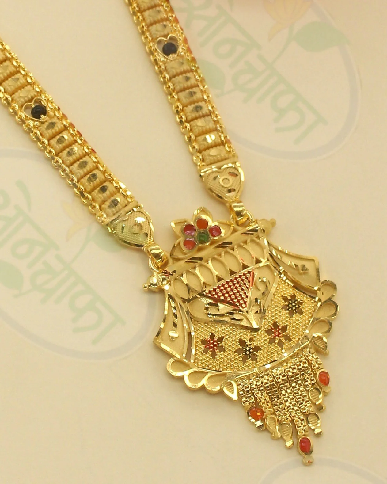 CLASSIC CHARM GOLD PLATED MANGALSUTRA - Image 2