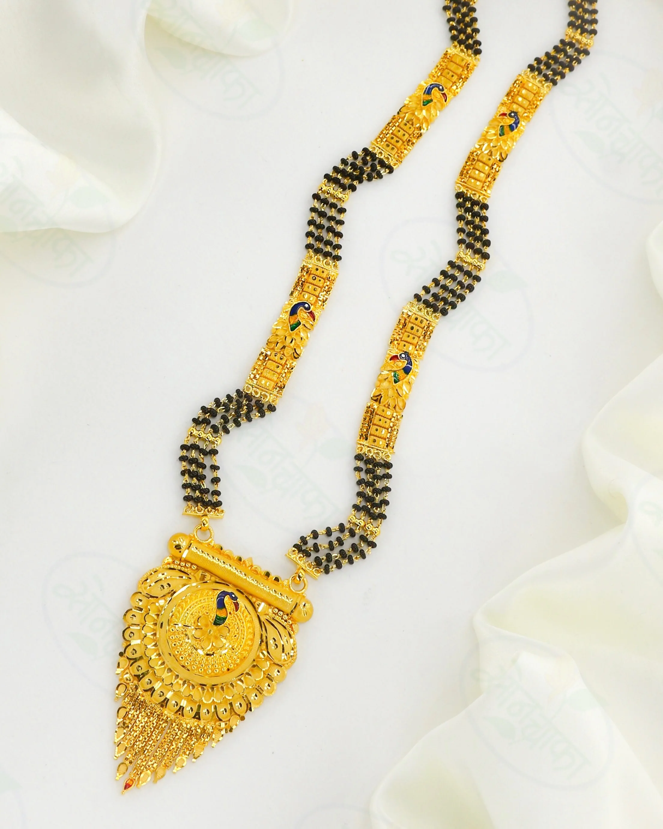 CLASSICAL PEACOCK MANGALSUTRA - Image 2