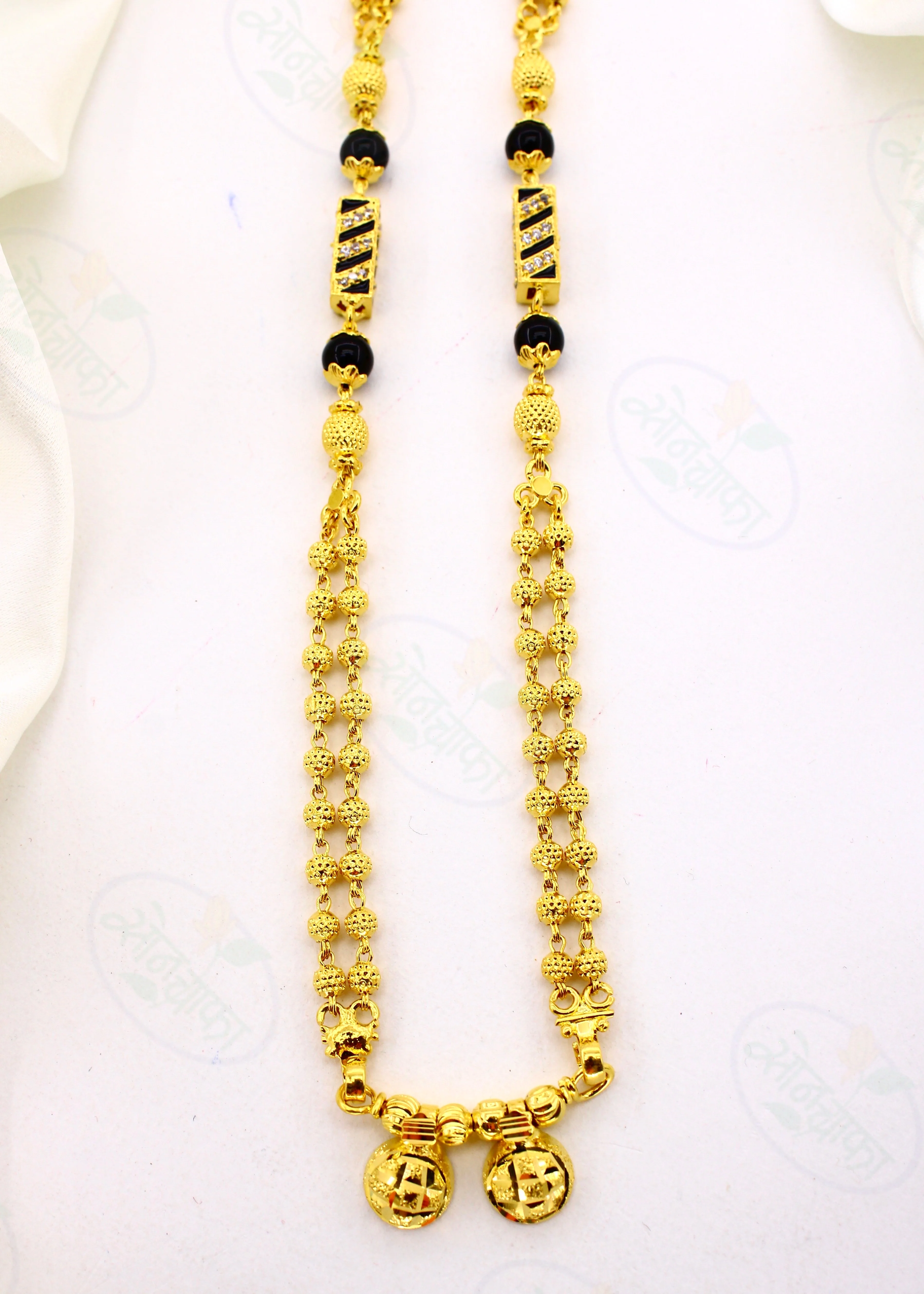 STUNNING GLAM GOLD PLATED MANGALSUTRA - Image 2