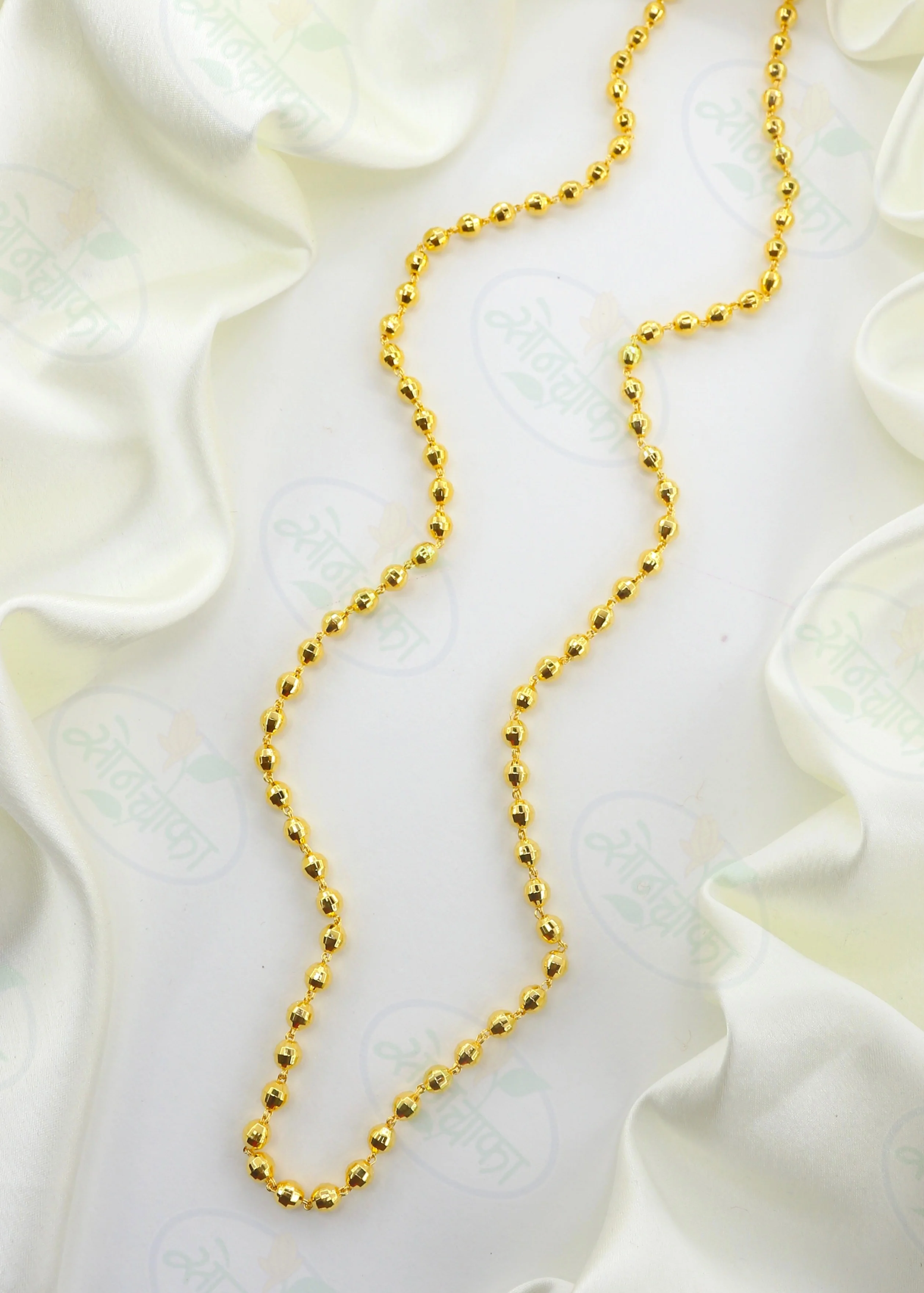 ATTRACTIVE GOLDEN BEADS MOHANMALA - Image 2