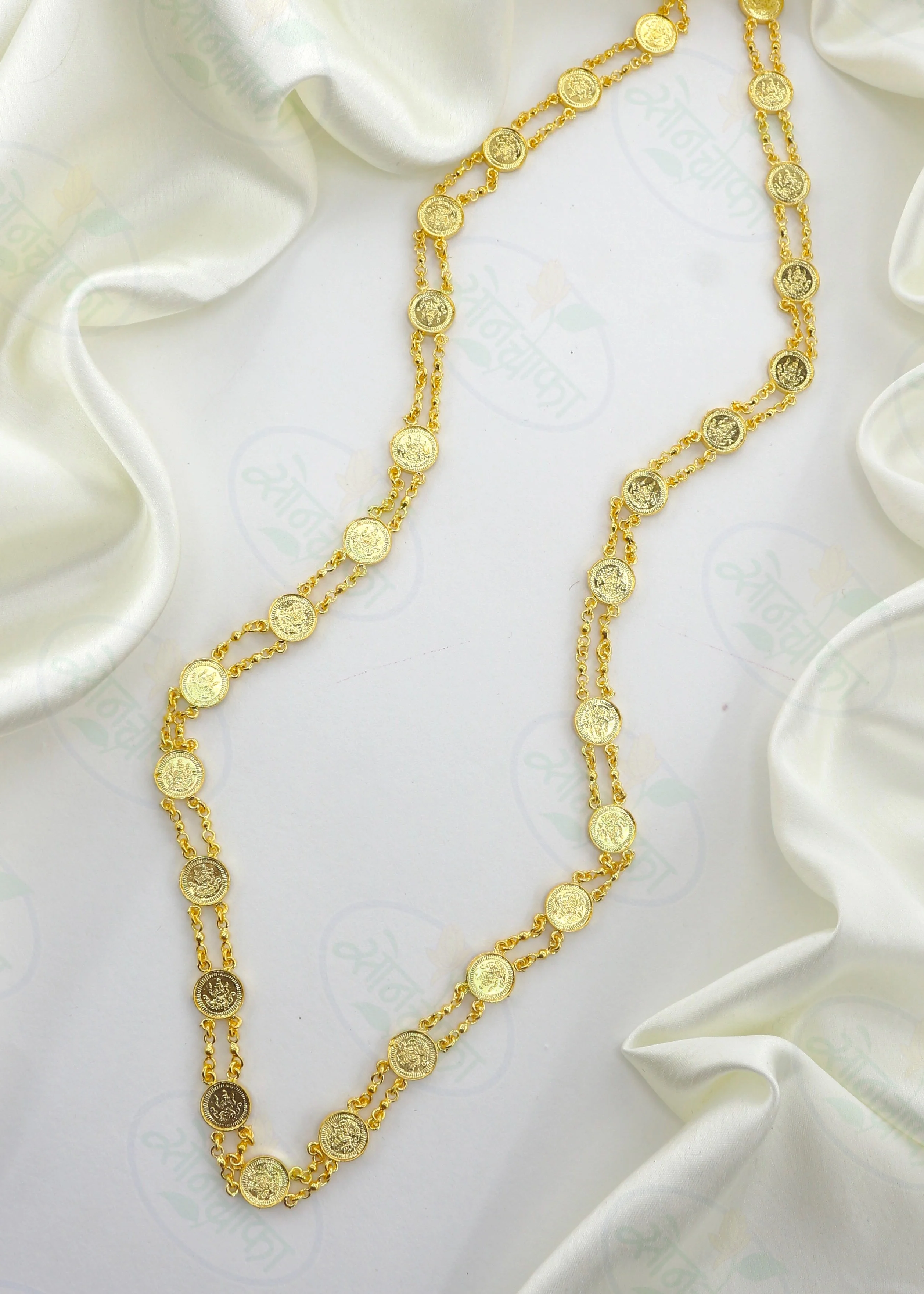 LAKSHMI GOLD COIN NECKLACE - Image 2