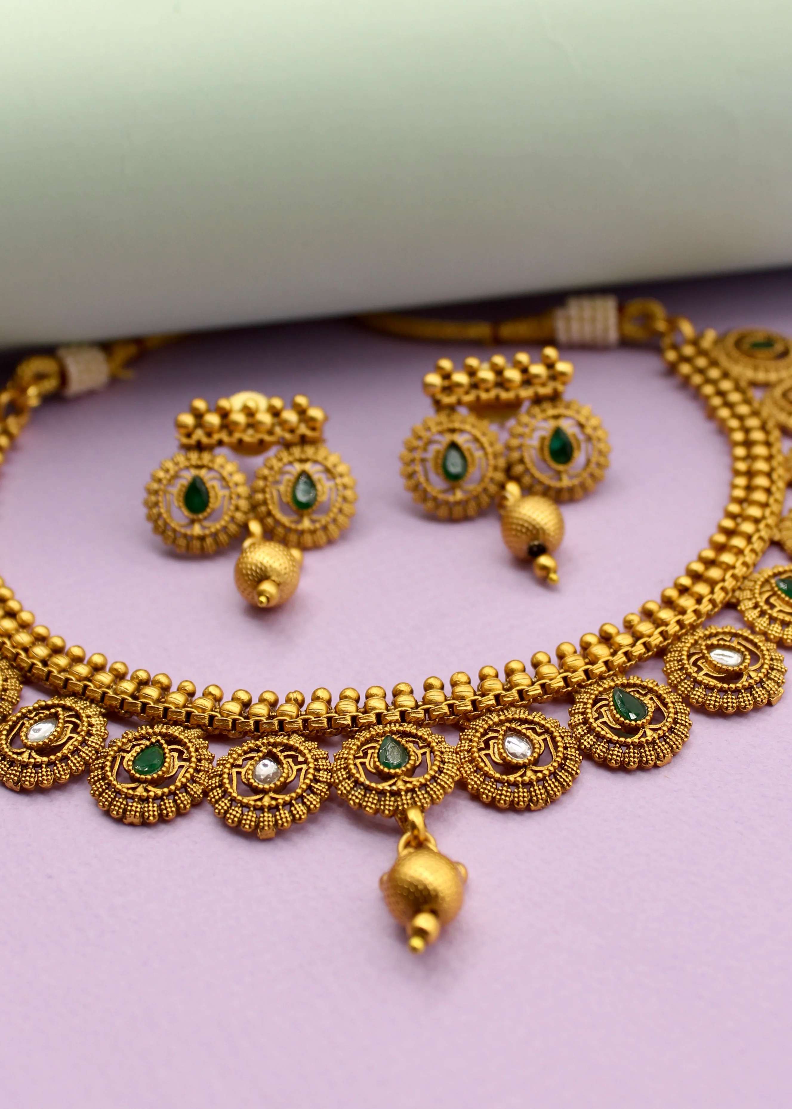 CLASSIC RAJWADI NECKLACE - Image 5