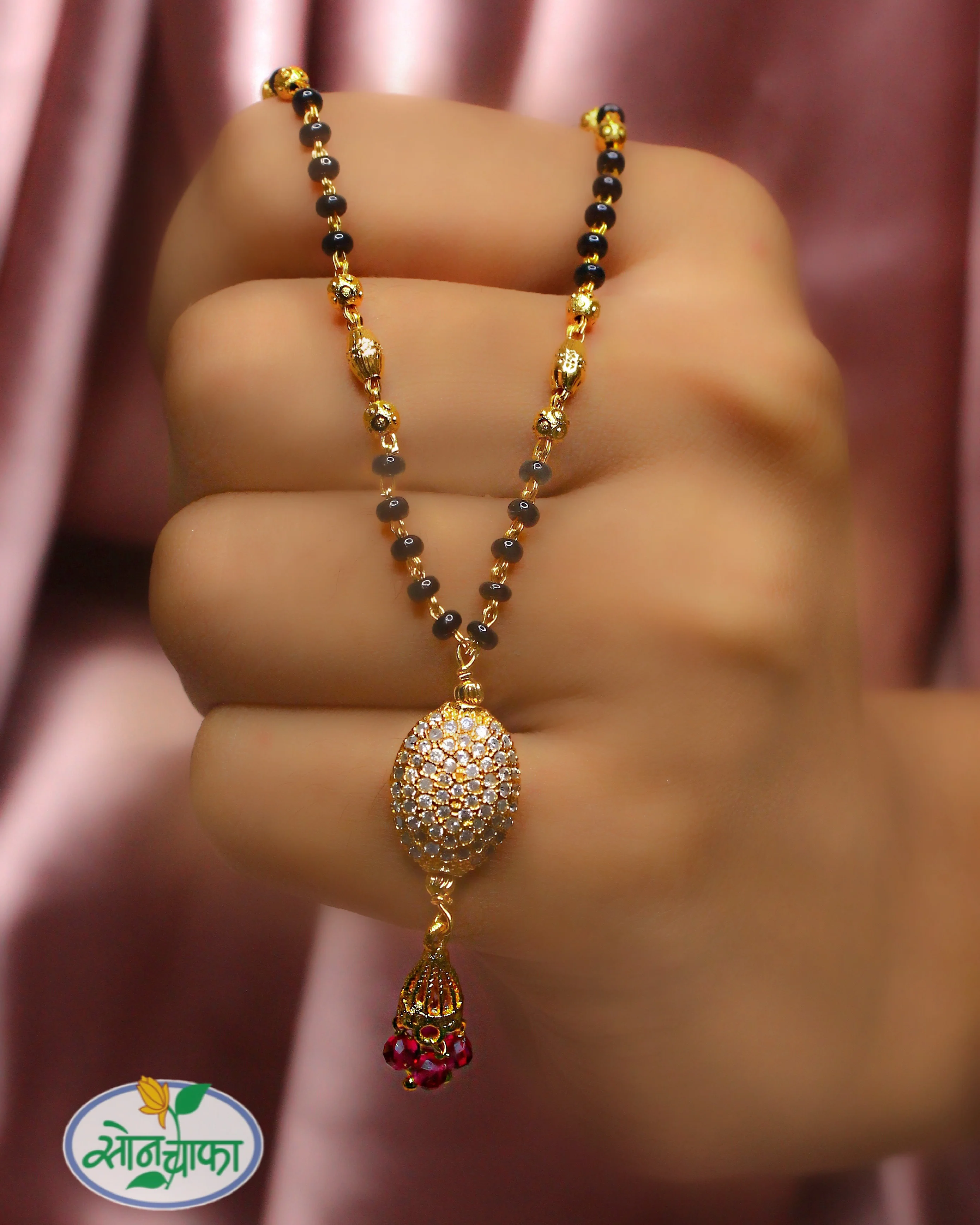 ELEGANT ANTIQUE MANGALSUTRA - Image 2