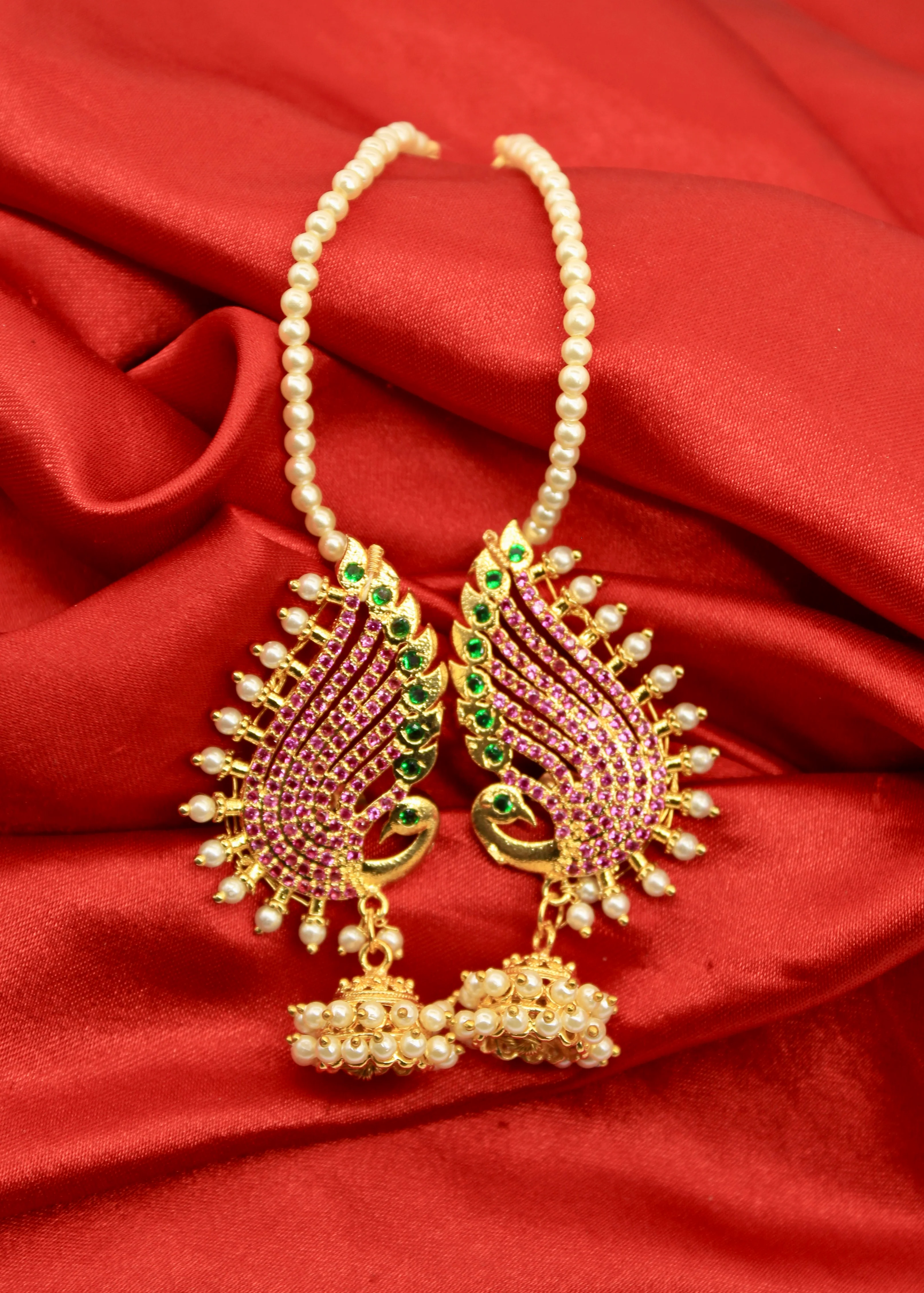 TRADITIONAL PEAFOWL MOTI KANCHAIN - Image 2