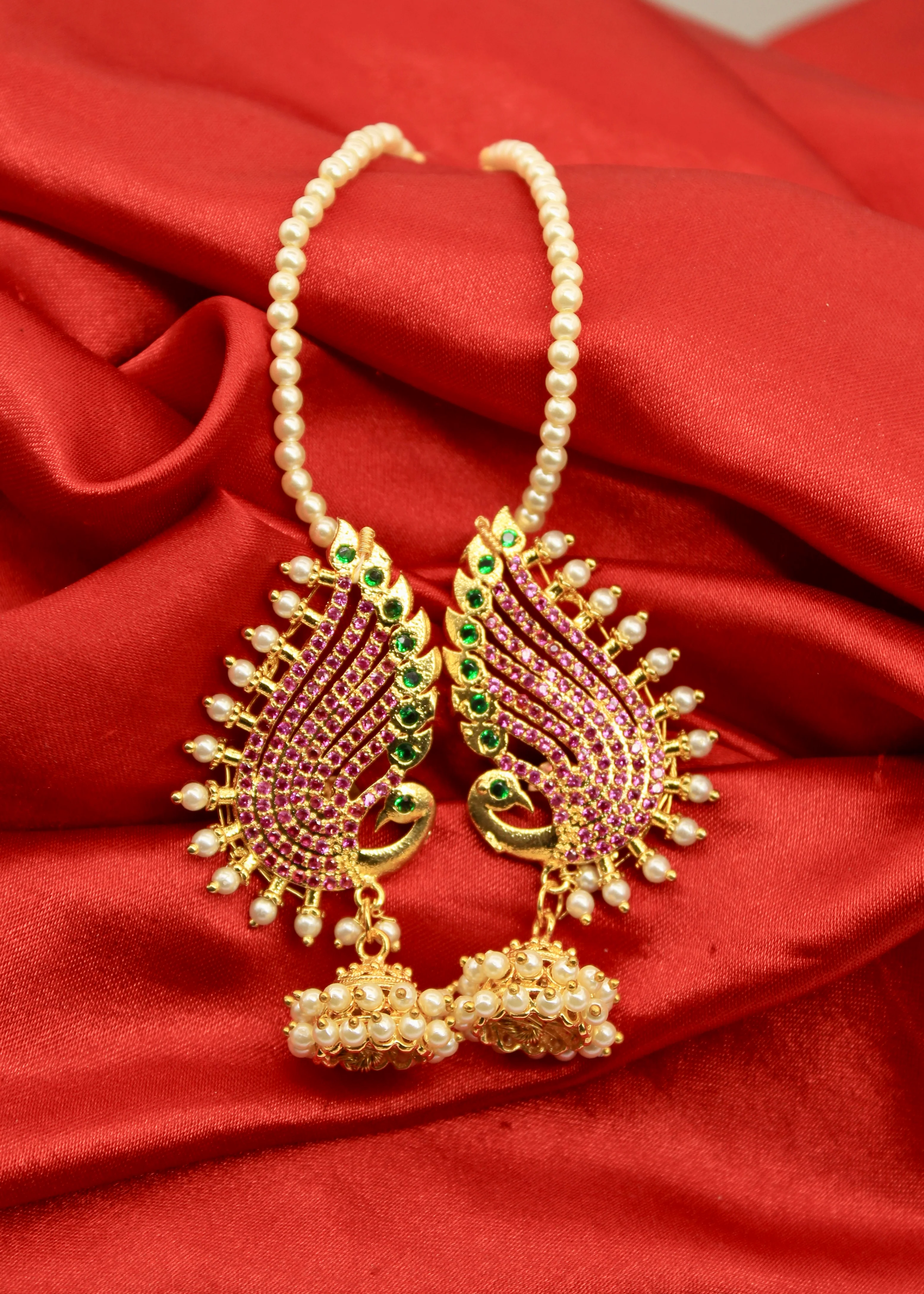 TRADITIONAL PEAFOWL MOTI KANCHAIN - Image 5