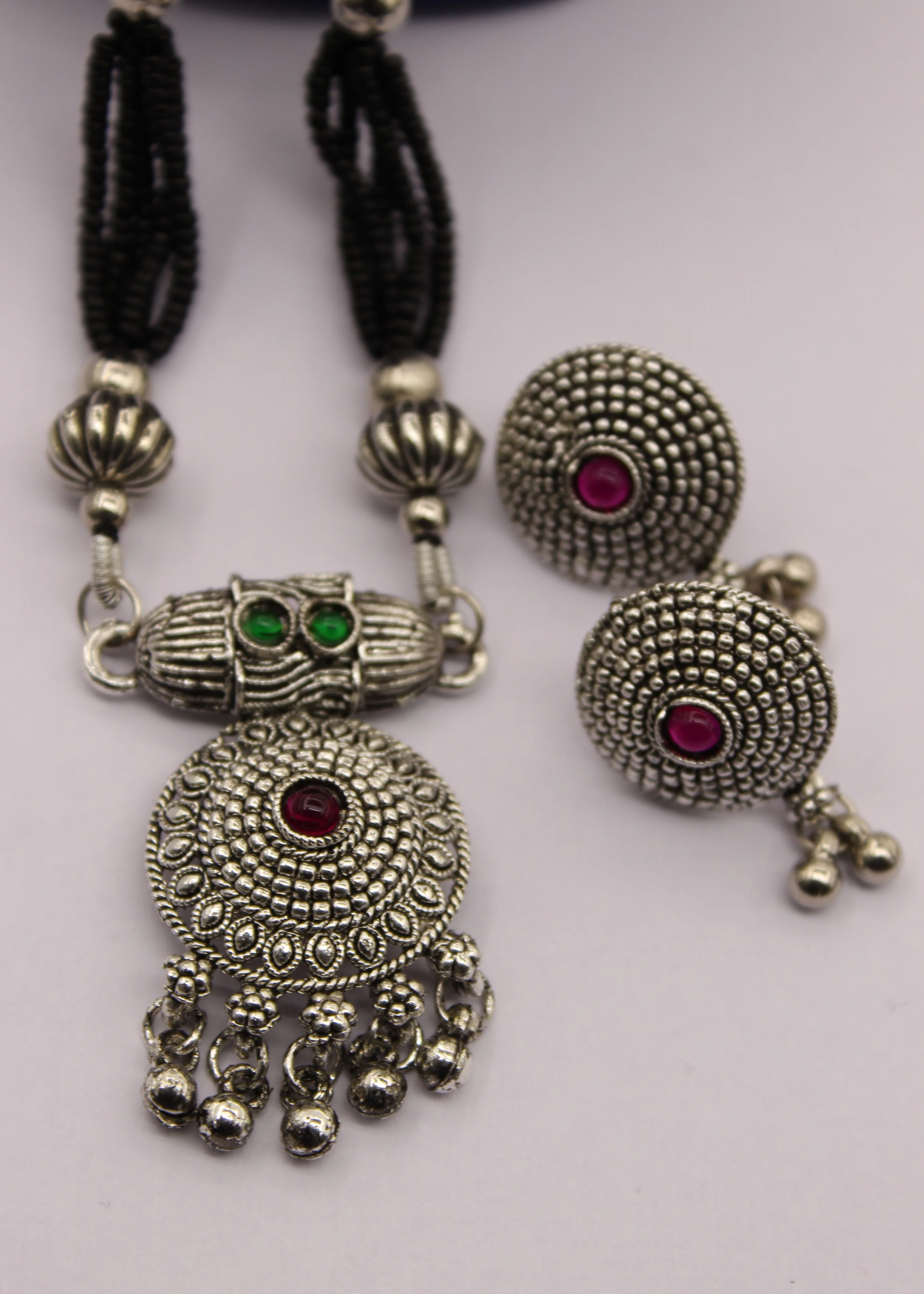CLASSIC OXIDISED MANGALSUTRA