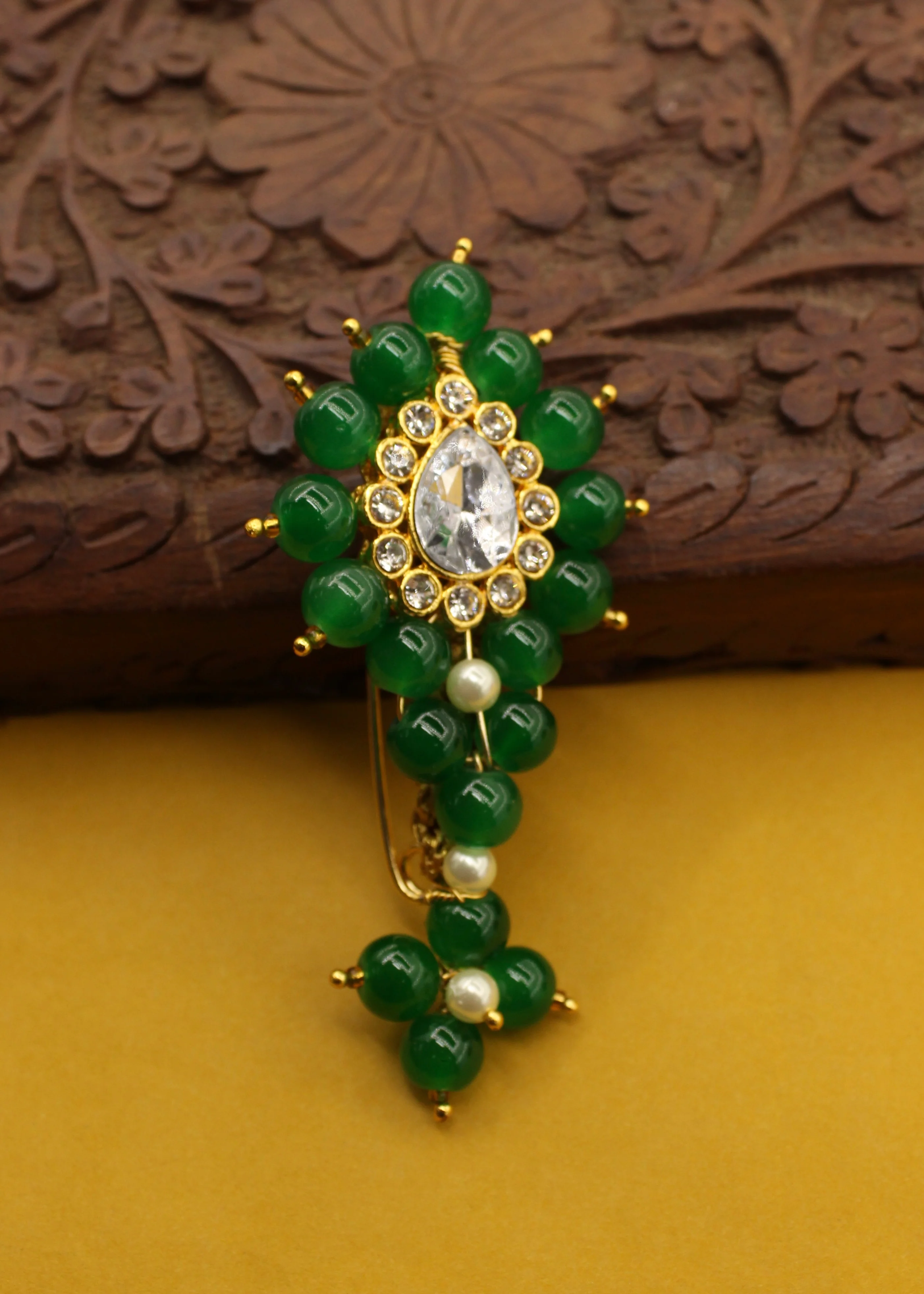 STYLISH SAREE BROOCH - Image 2