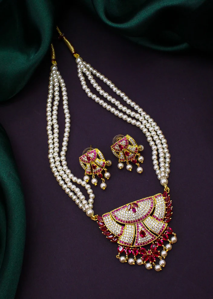 TEXTURED PUNERI NECKLACE - Image 3