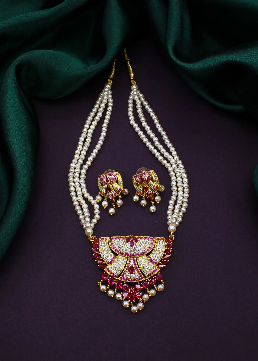 TEXTURED PUNERI NECKLACE - Image 4