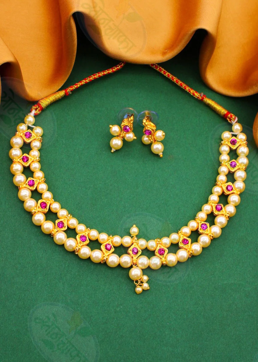 BEAUTIFUL MOTI NECKLACE - Image 2