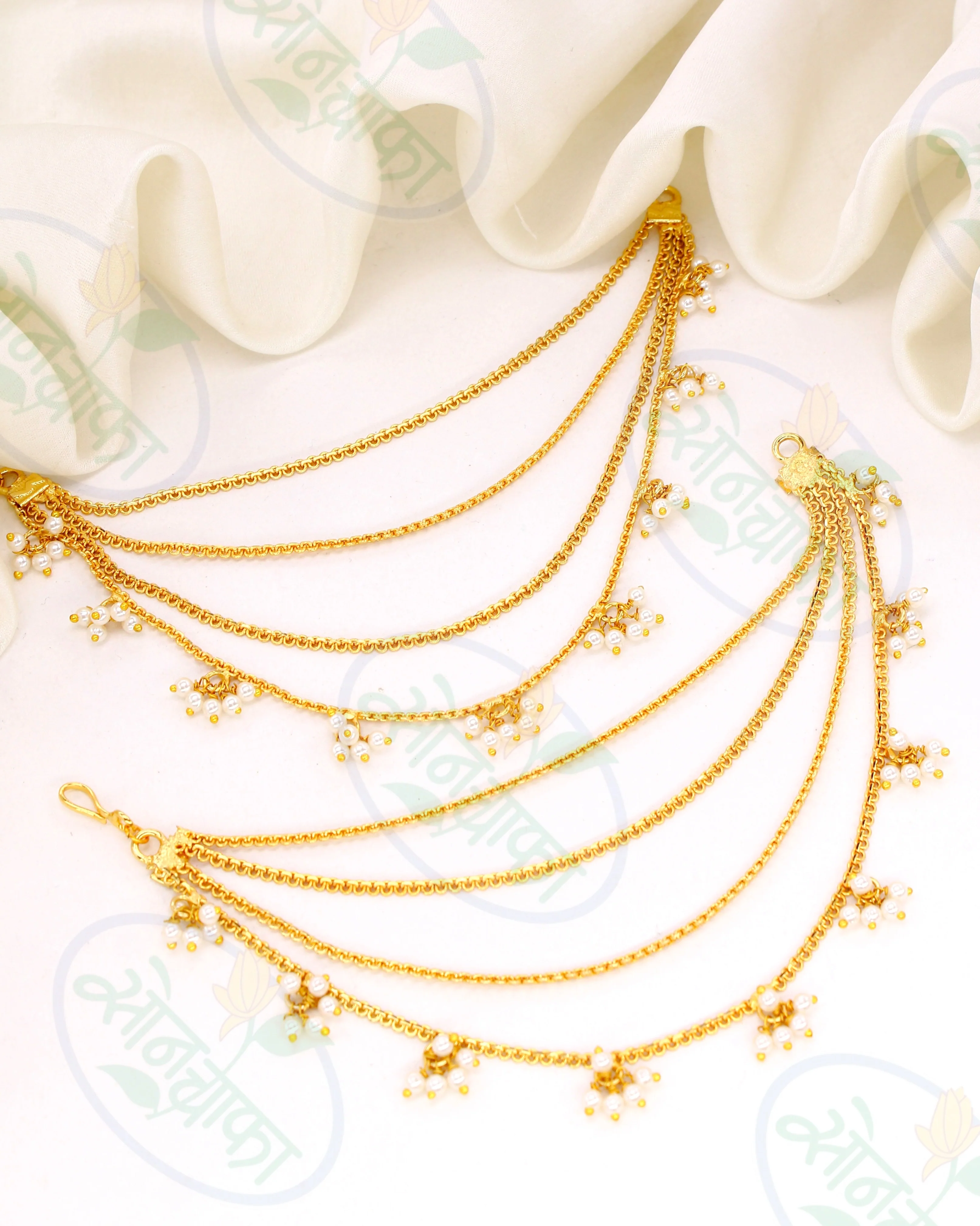 PEARL BEADS DESIGNER KANCHAIN