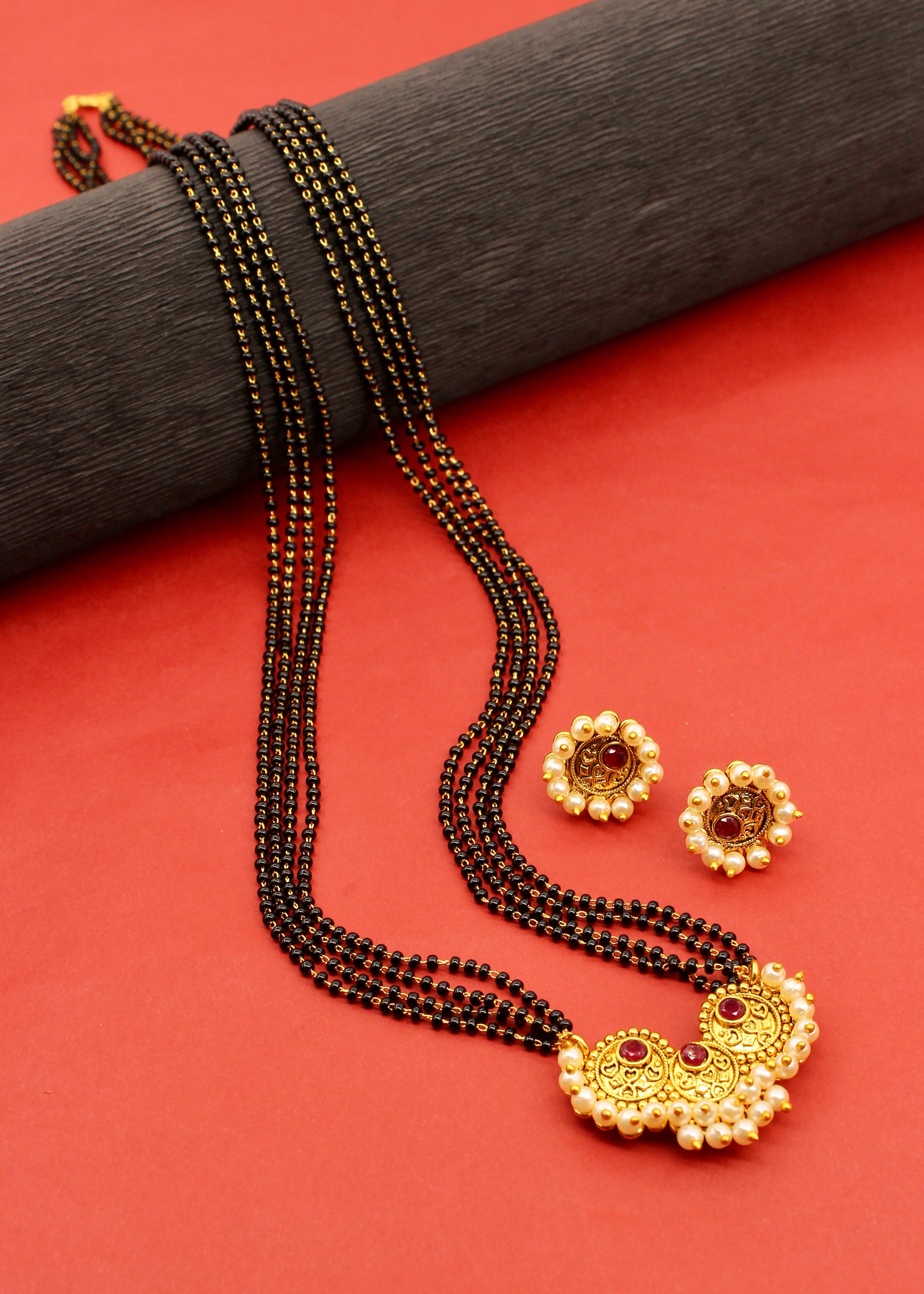 SLEEK MOTI MANGALSUTRA - Image 7