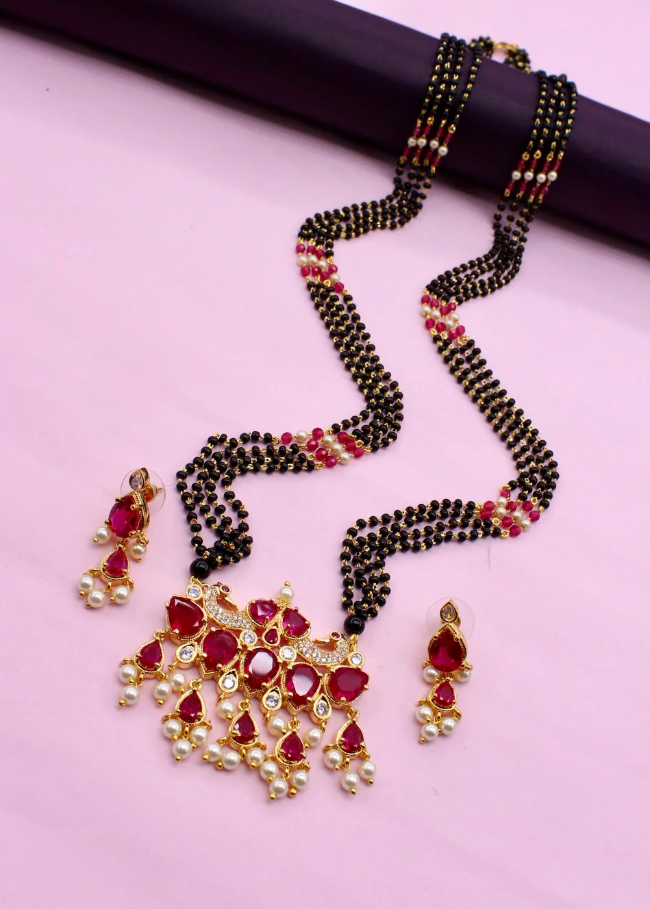 PEACOCK WITH TANMANI MANGALSUTRA - Image 10