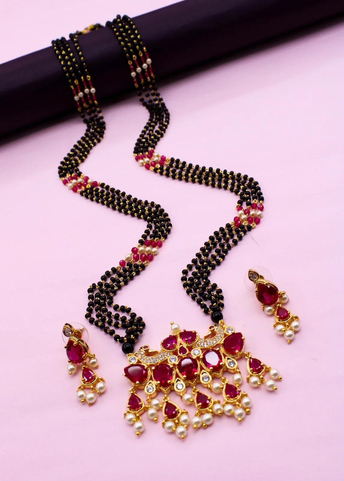 PEACOCK WITH TANMANI MANGALSUTRA - Image 8