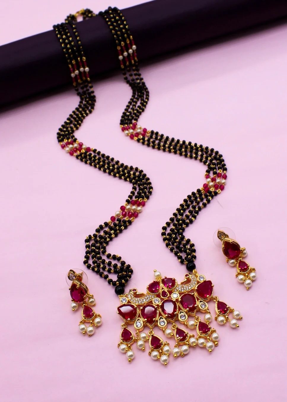 PEACOCK WITH TANMANI MANGALSUTRA - Image 9