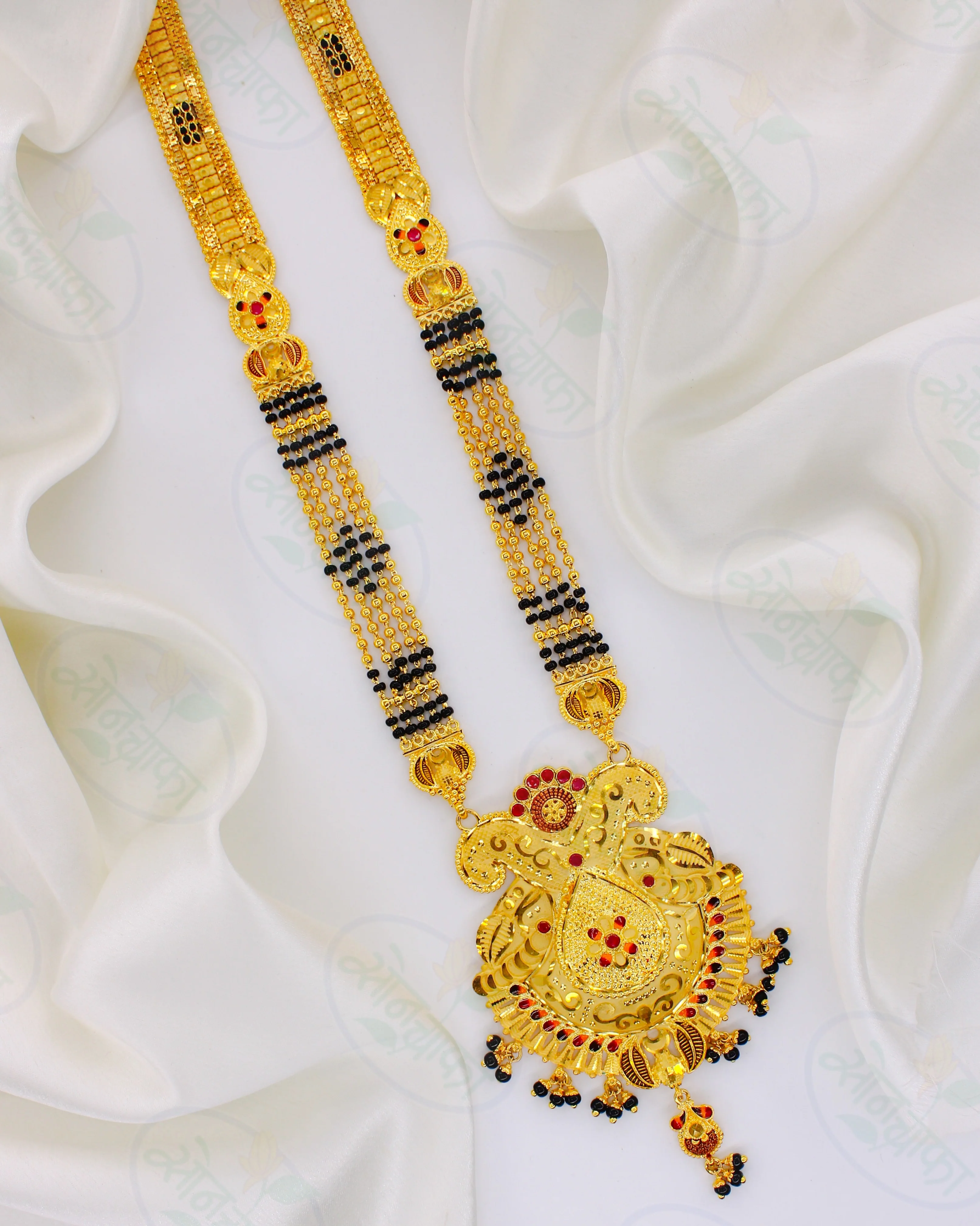 CLASSY GOLD PLATED MANGALSUTRA - Image 3