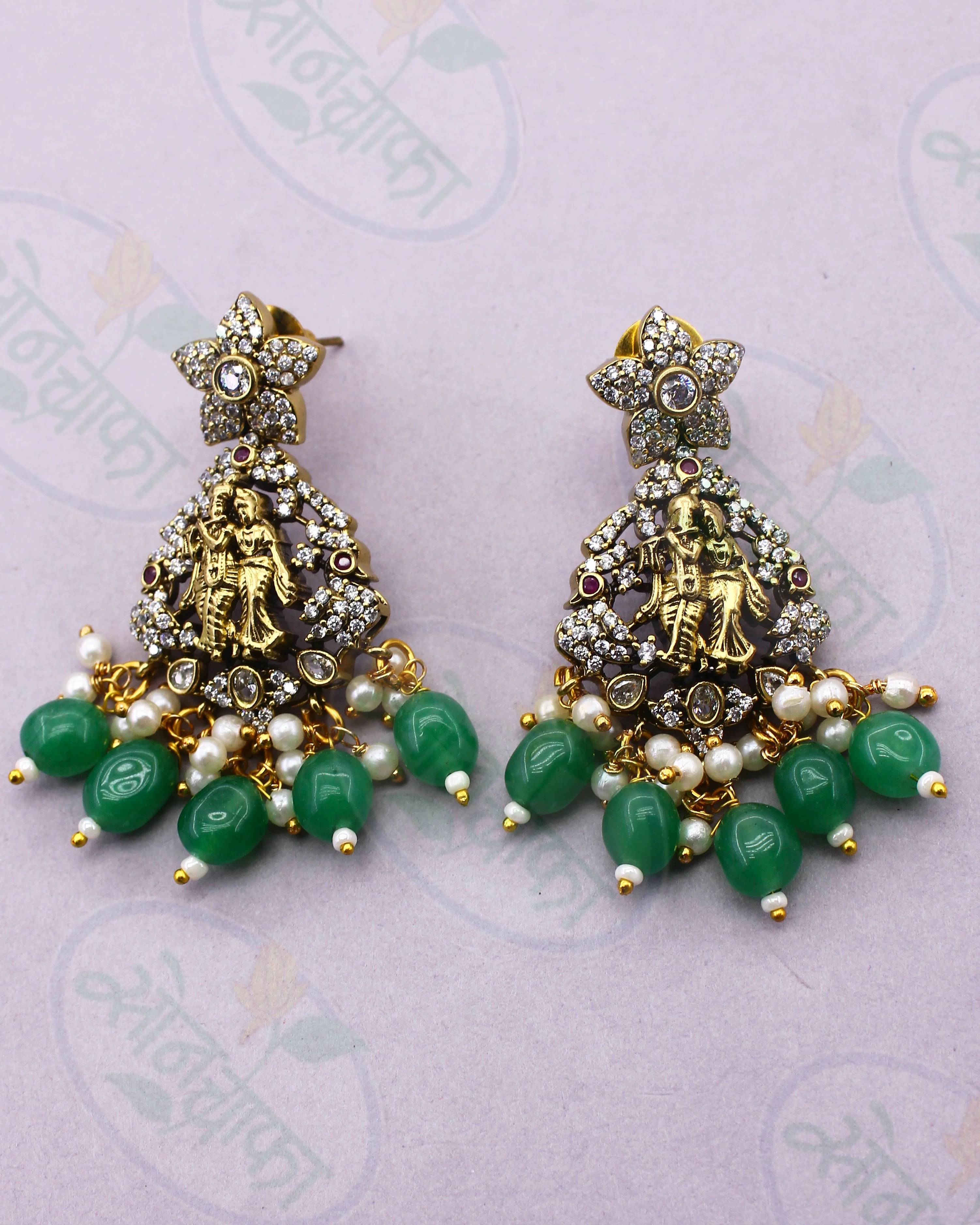 SUBLIME RADHA KRISHANA NECKLACE - Image 3