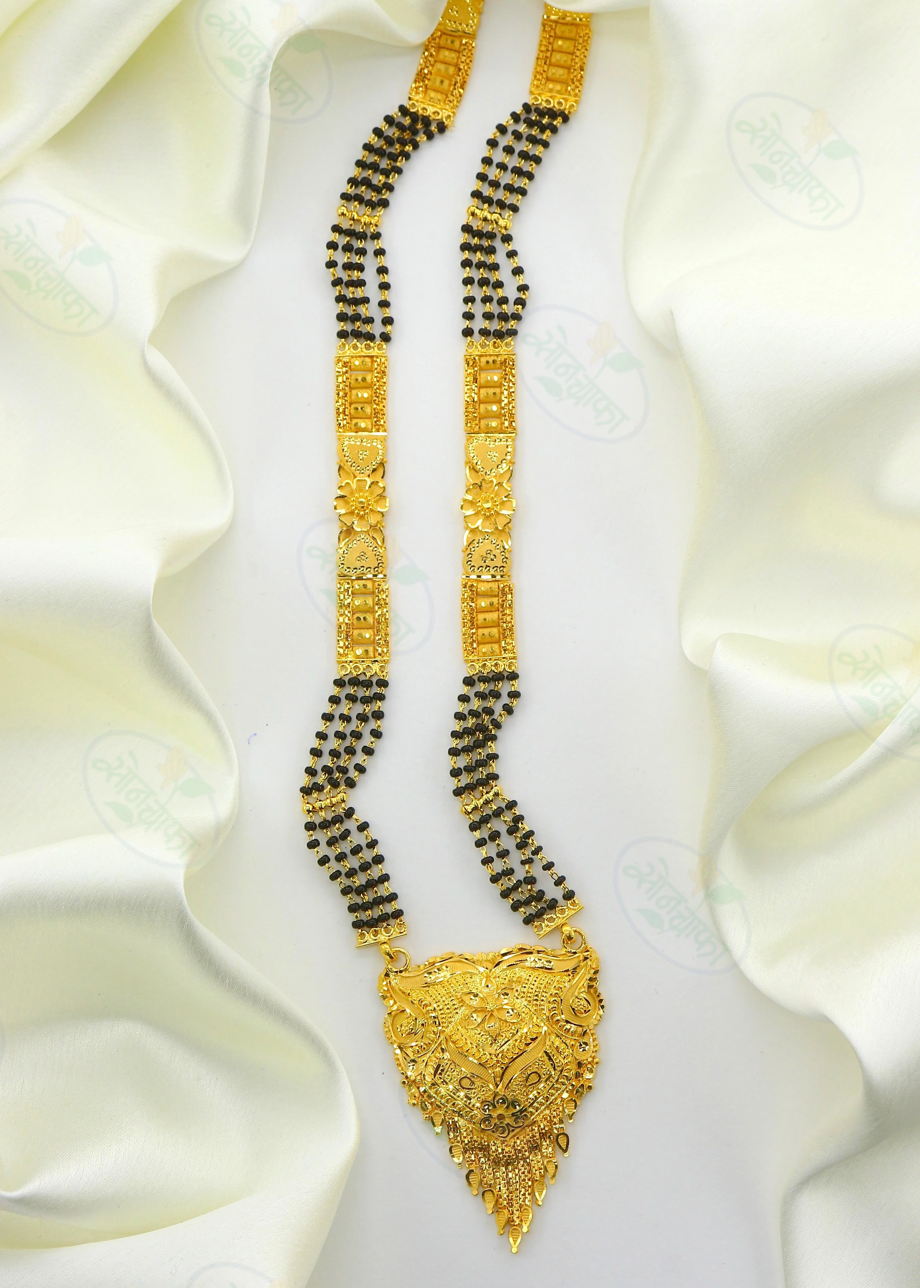 TRADITIONAL CLASSY GOLD PLATED MANGALSUTRA - Image 3