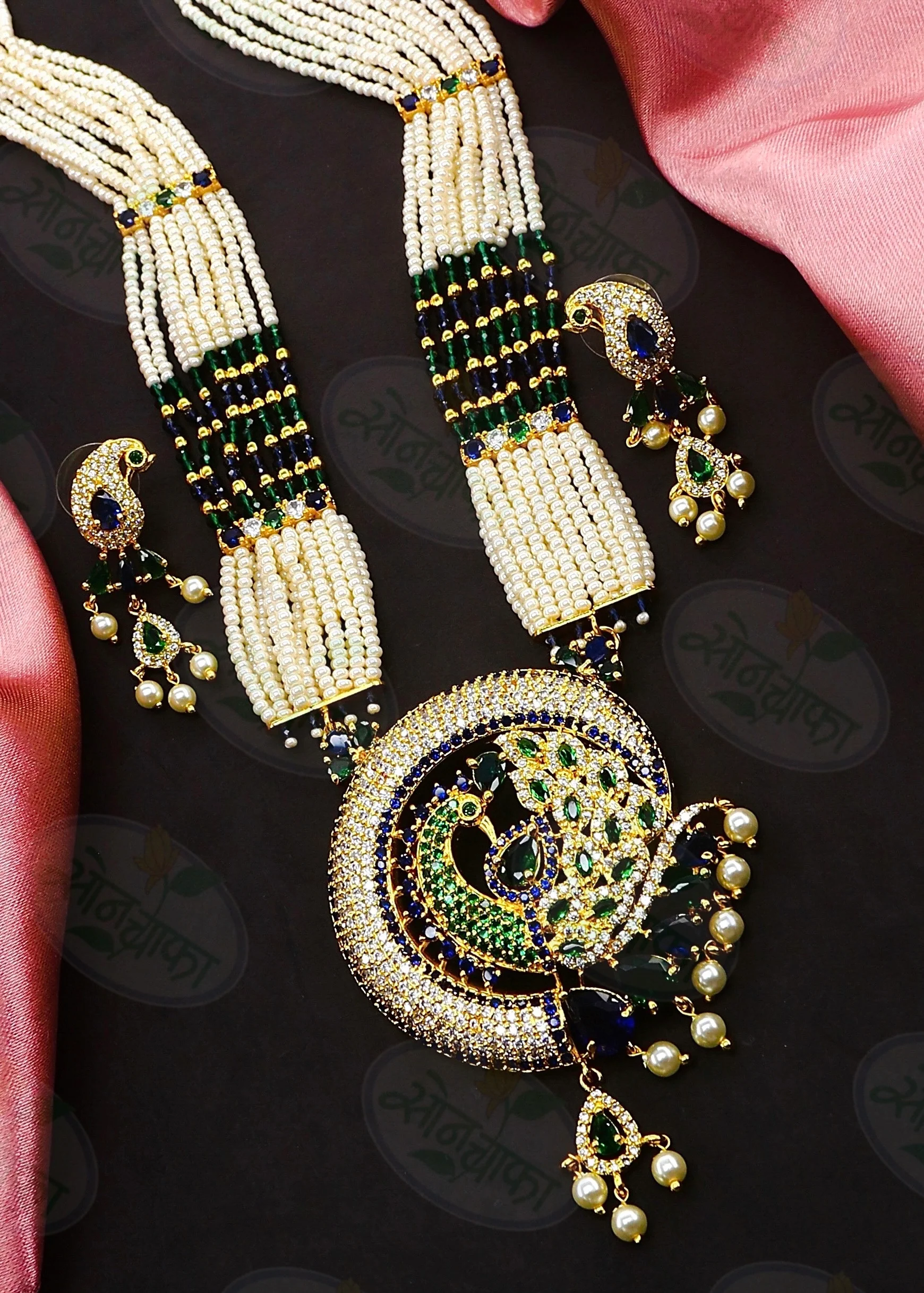 STYLISH PEACOCK NECKLACE - Image 3
