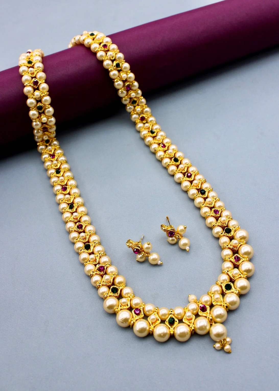 STATELY MOTI NECKLACE - Image 10