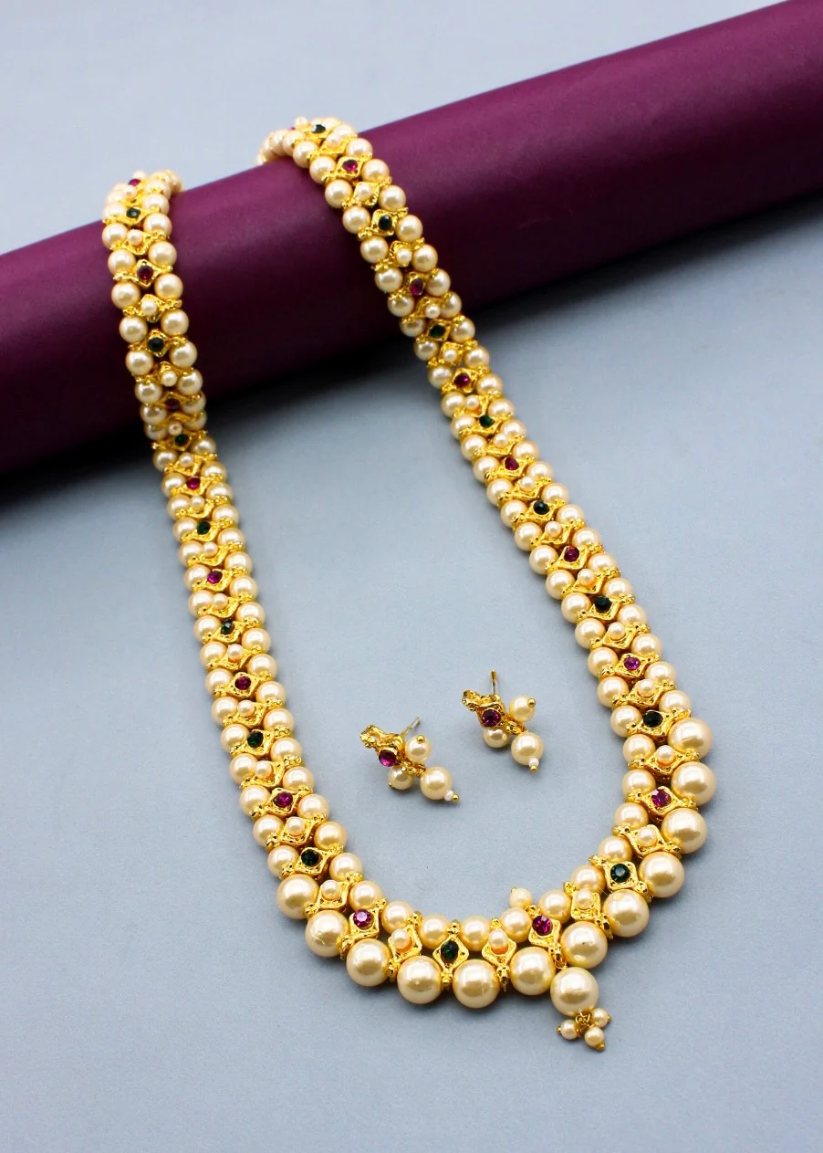 STATELY MOTI NECKLACE - Image 8