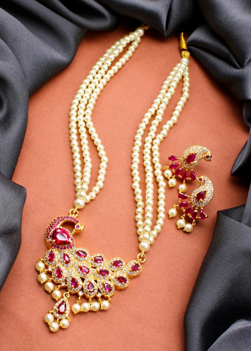 STUNNING MOTI NECKLACE - Image 4