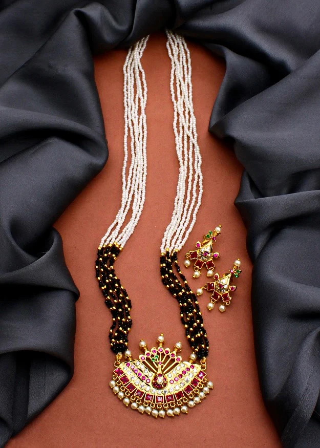 GLAMOROUS PEACOCK NECKLACE - Image 2
