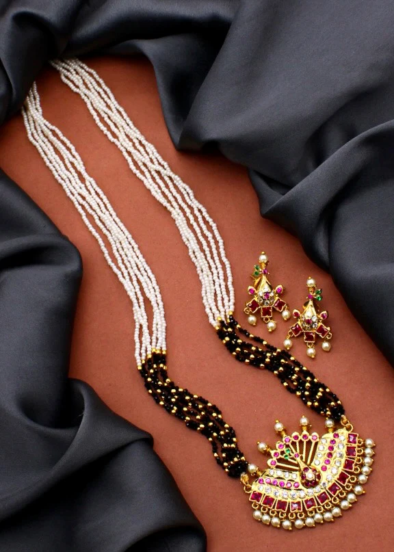 GLAMOROUS PEACOCK NECKLACE - Image 3