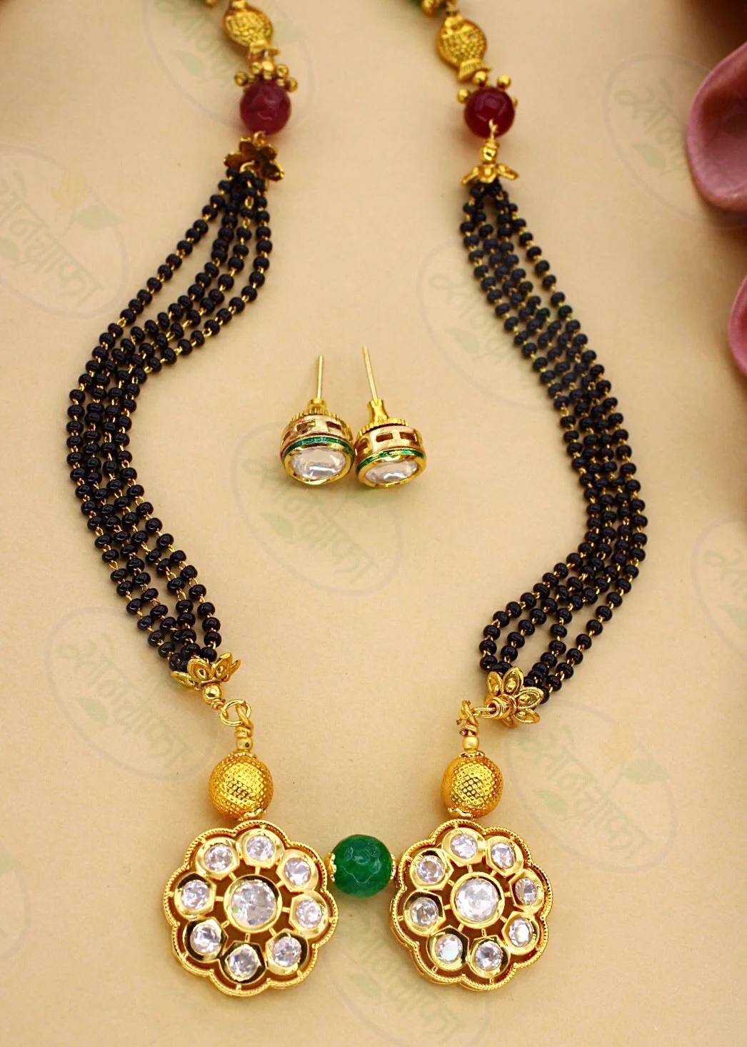 LAVISH ENAMEL MANGALSUTRA - Image 2