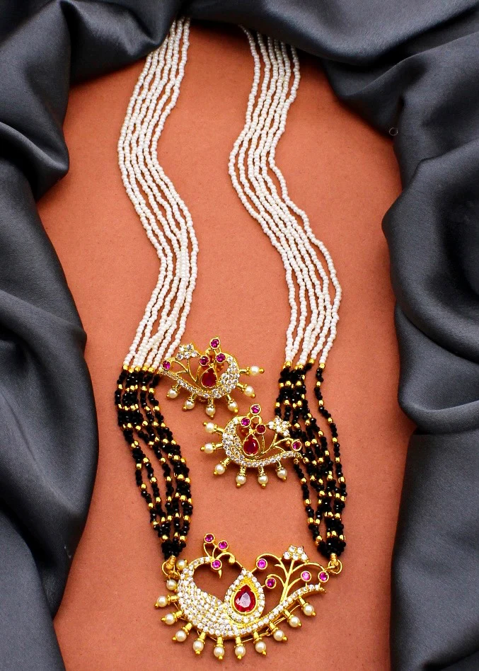 FANCY PEACOCK NECKLACE - Image 7