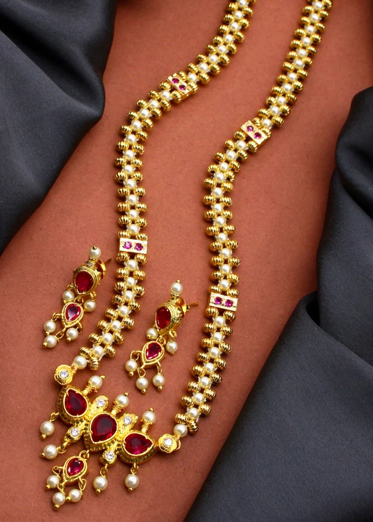 IMPERIAL MOTI NECKLACE - Image 5