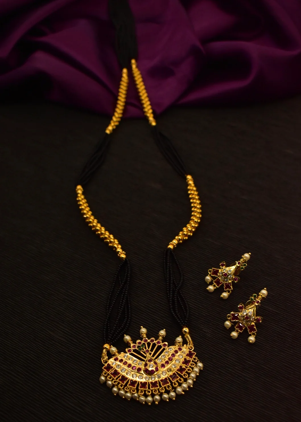 PEAFOWL DESIGNER MANGALSUTRA - Image 5
