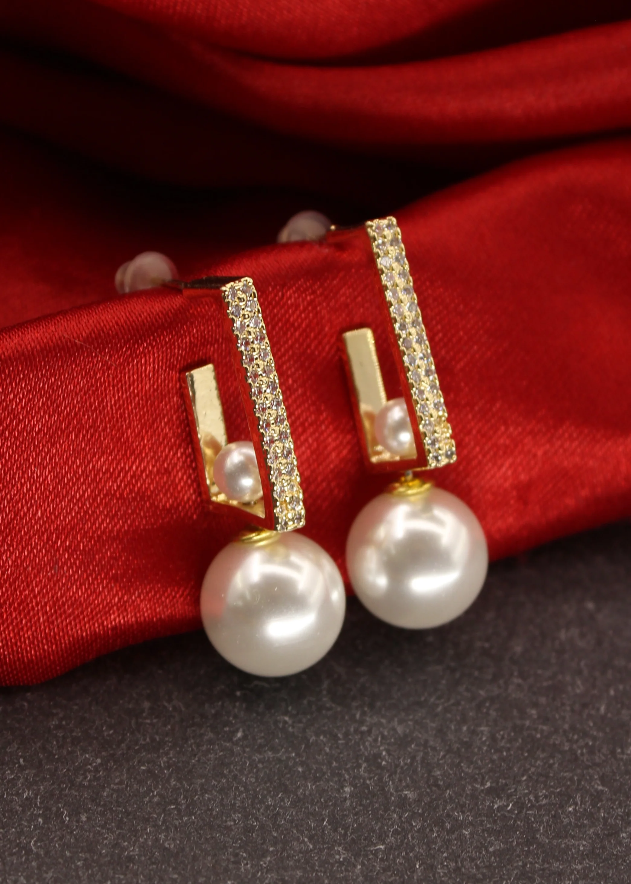 DESIGNER DIA EARRINGS - Image 2