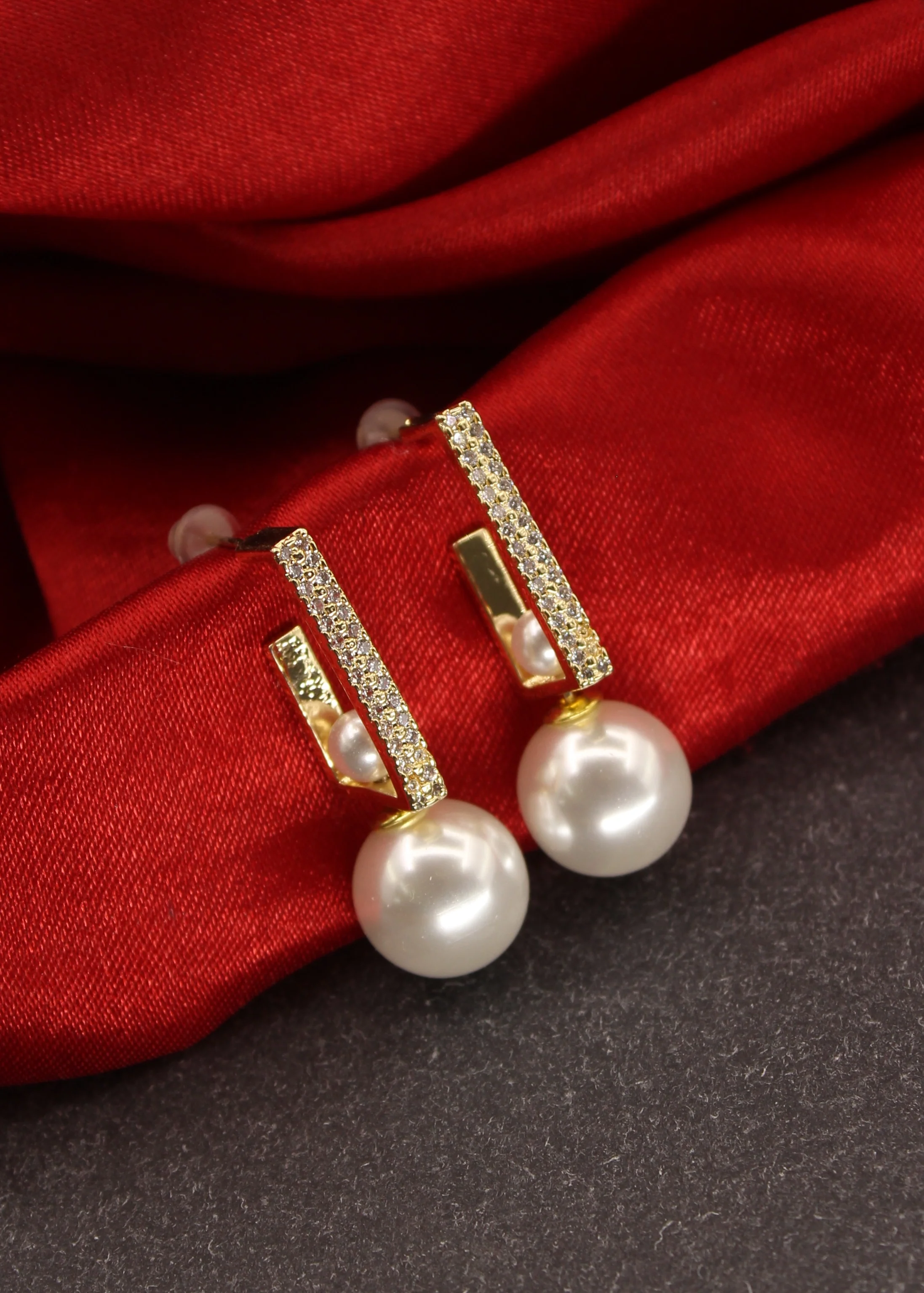 DESIGNER DIA EARRINGS - Image 3