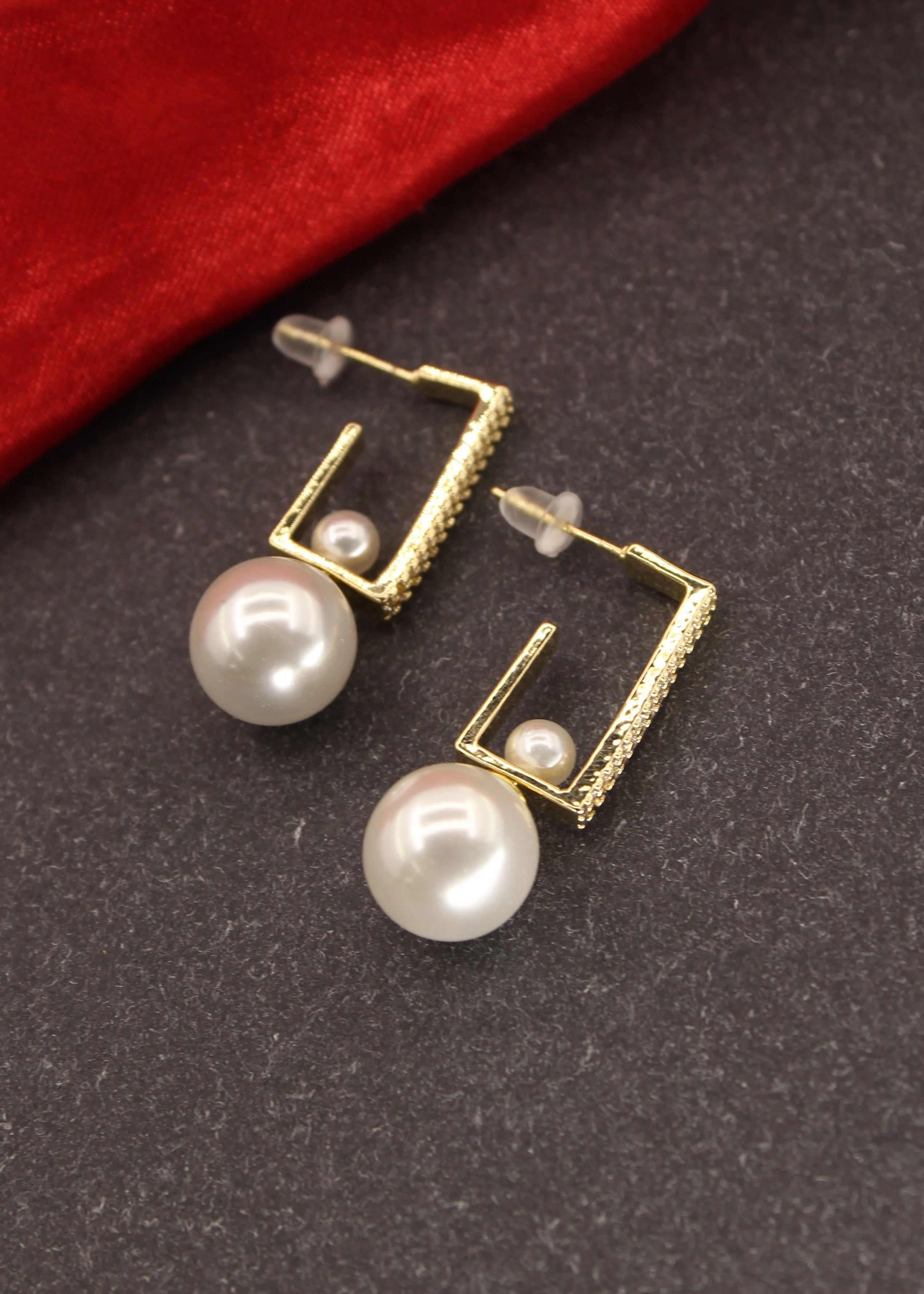 DESIGNER DIA EARRINGS - Image 4