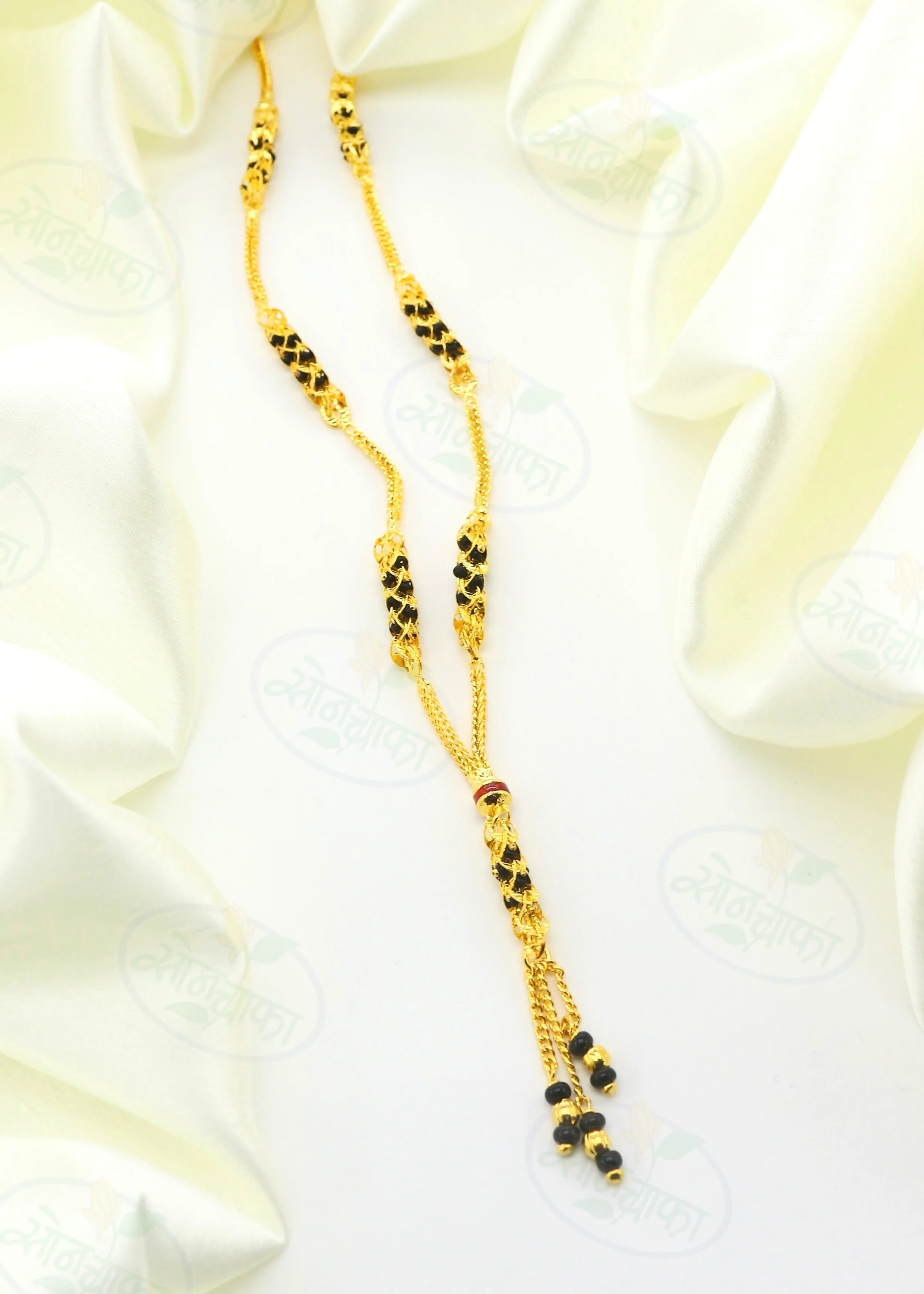 FANCY DESIGNER GOLDEN MANGALSUTRA - Image 2
