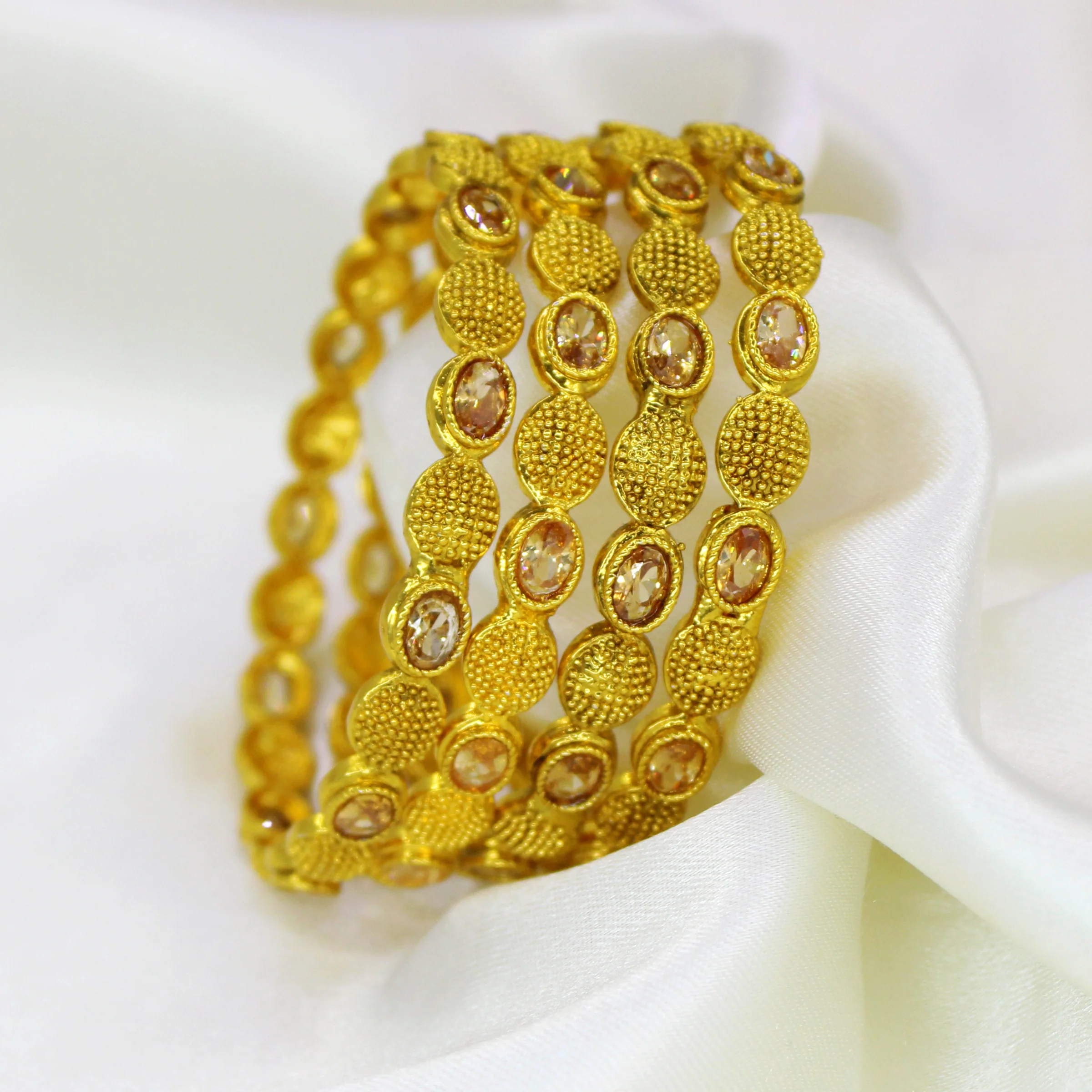 OVAL SHAPE 4 PC BANGLES - Image 6