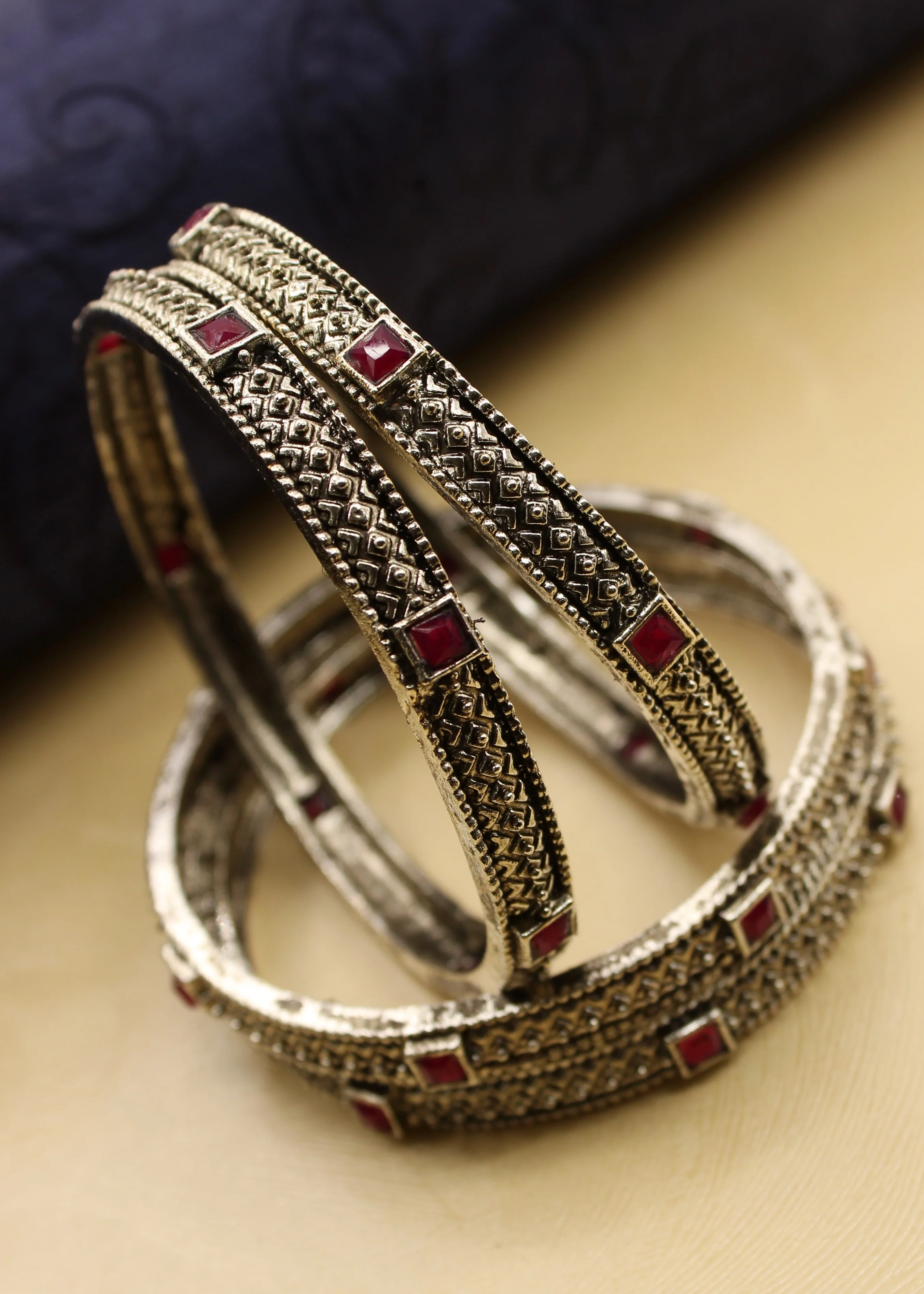 FANCY SQUARE DESIGNER BANGLE/S - Image 4