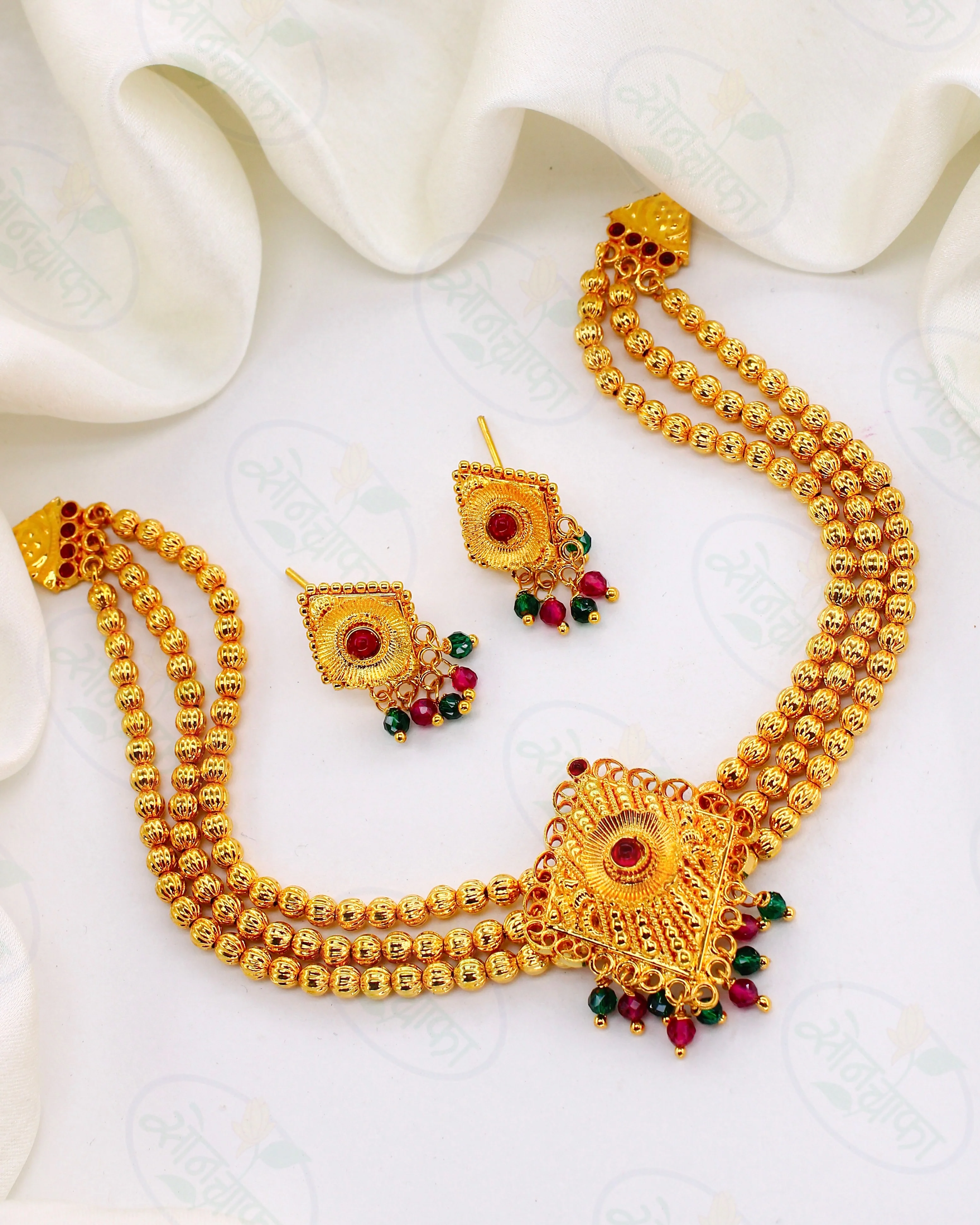 UNIQUE PESHWAI NECKLACE - Image 2