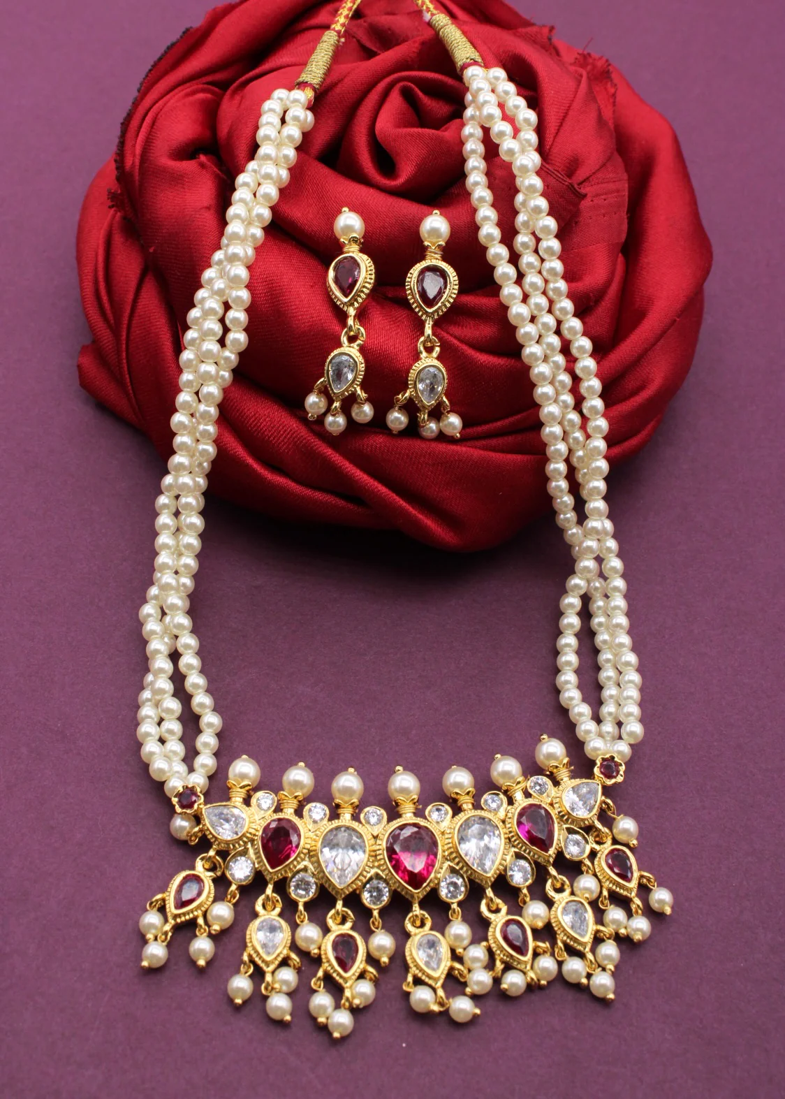 ETHEREAL MOTI TANMANI NECKLACE - Image 3