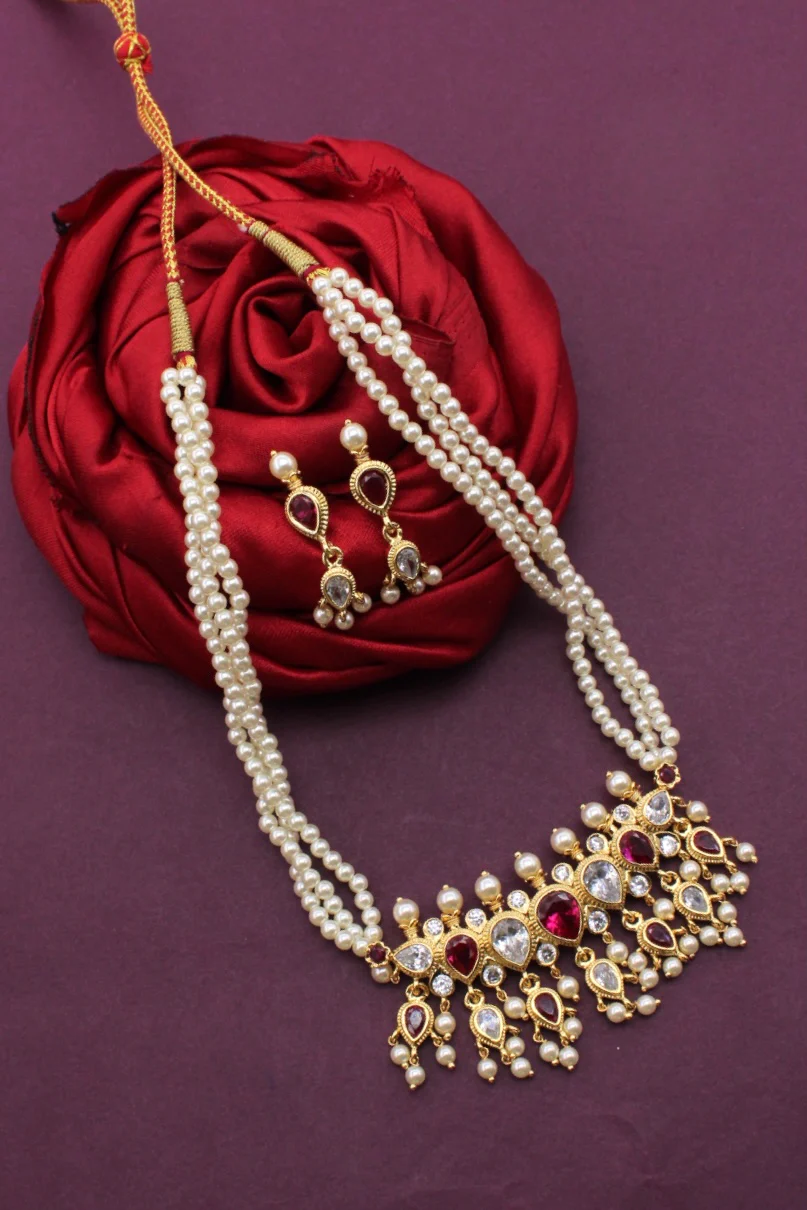 ETHEREAL MOTI TANMANI NECKLACE - Image 4