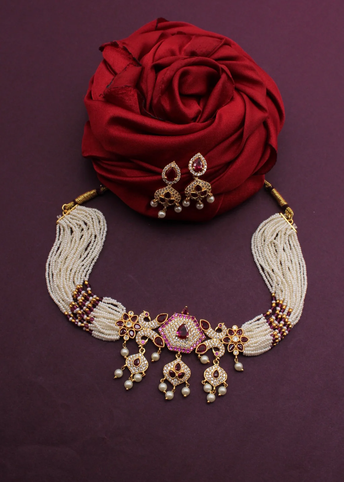 IMPERIAL PEARL CHOKER NECKLACE - Image 4