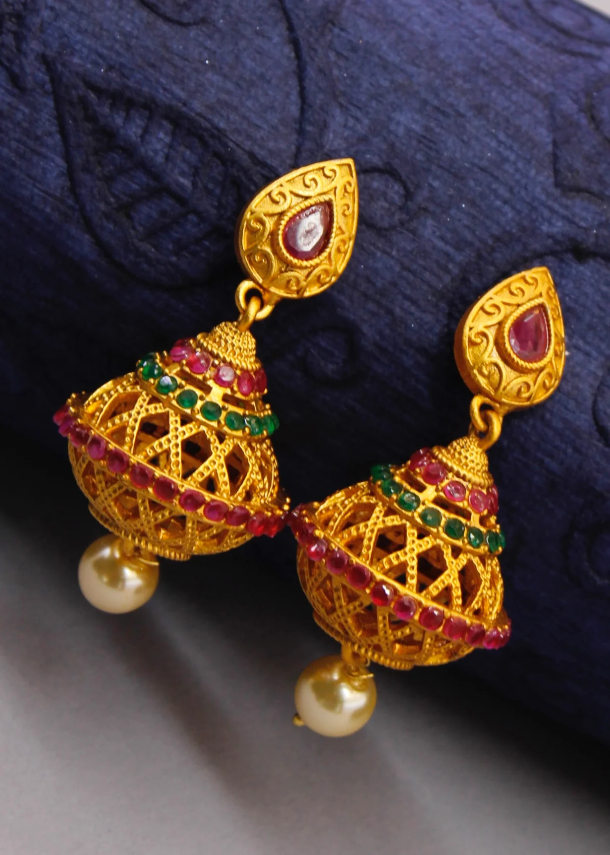 PINJARA TEMPLE EARRINGS - Image 3
