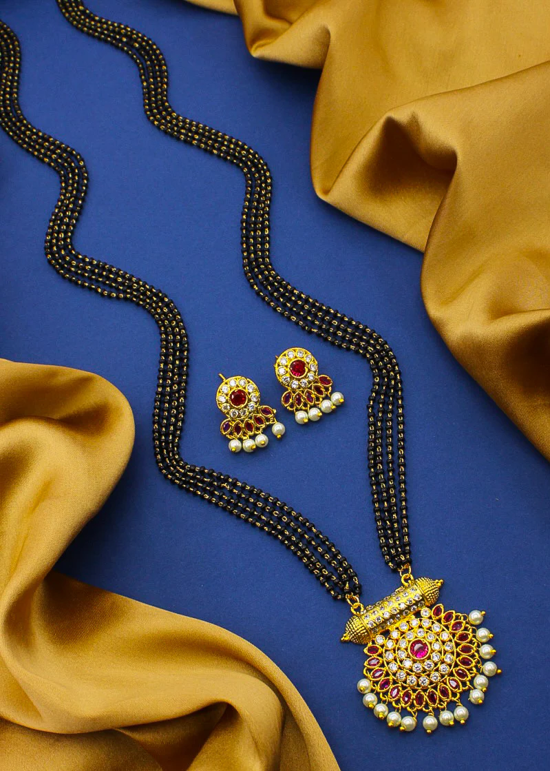 FLOWERET MOTI MANGALSUTRA
