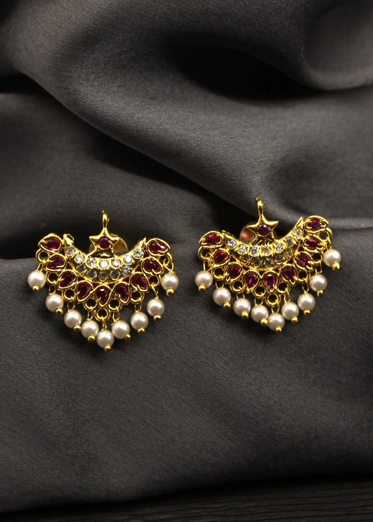 PEARLY CHANDRAKOR EARRINGS - Image 4